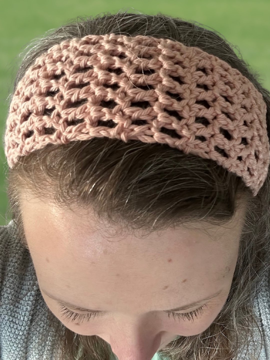 Easy Mesh Crochet Headband (Digital PDF Pattern) product image (7)