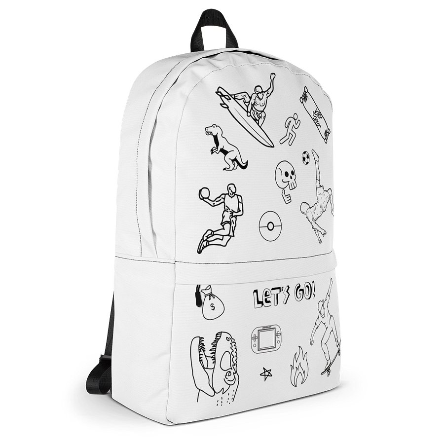 Conor Backpack - White product image (2)