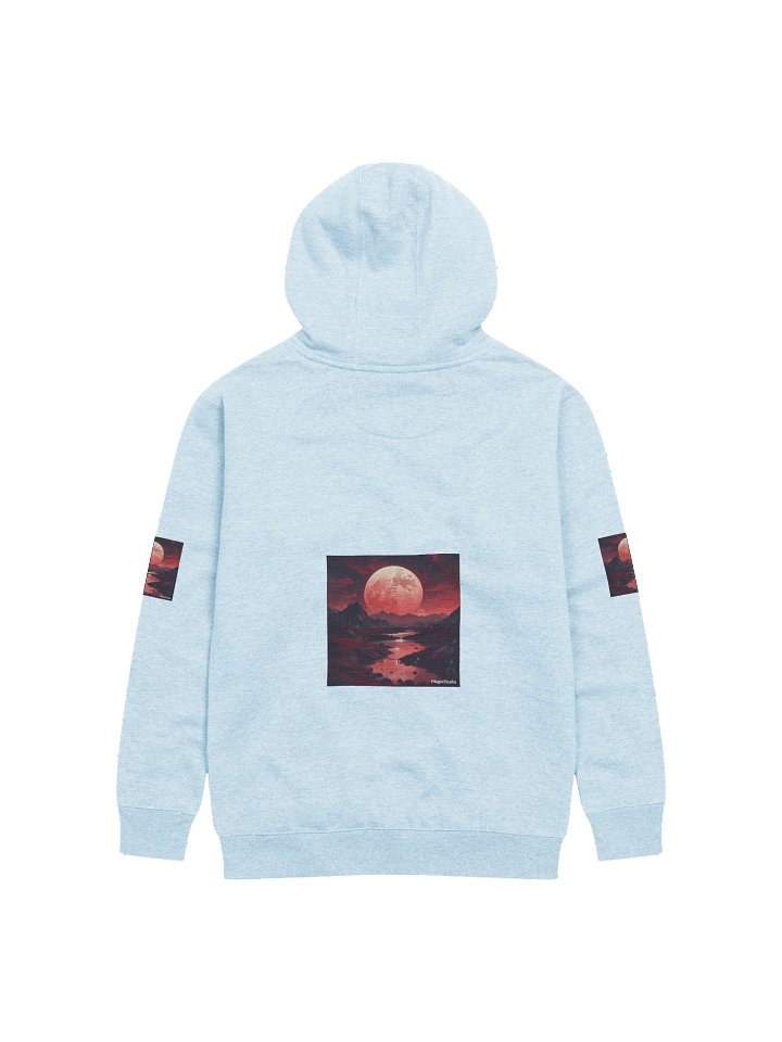 Crimson Moon Unisex Hoodie product image (2)
