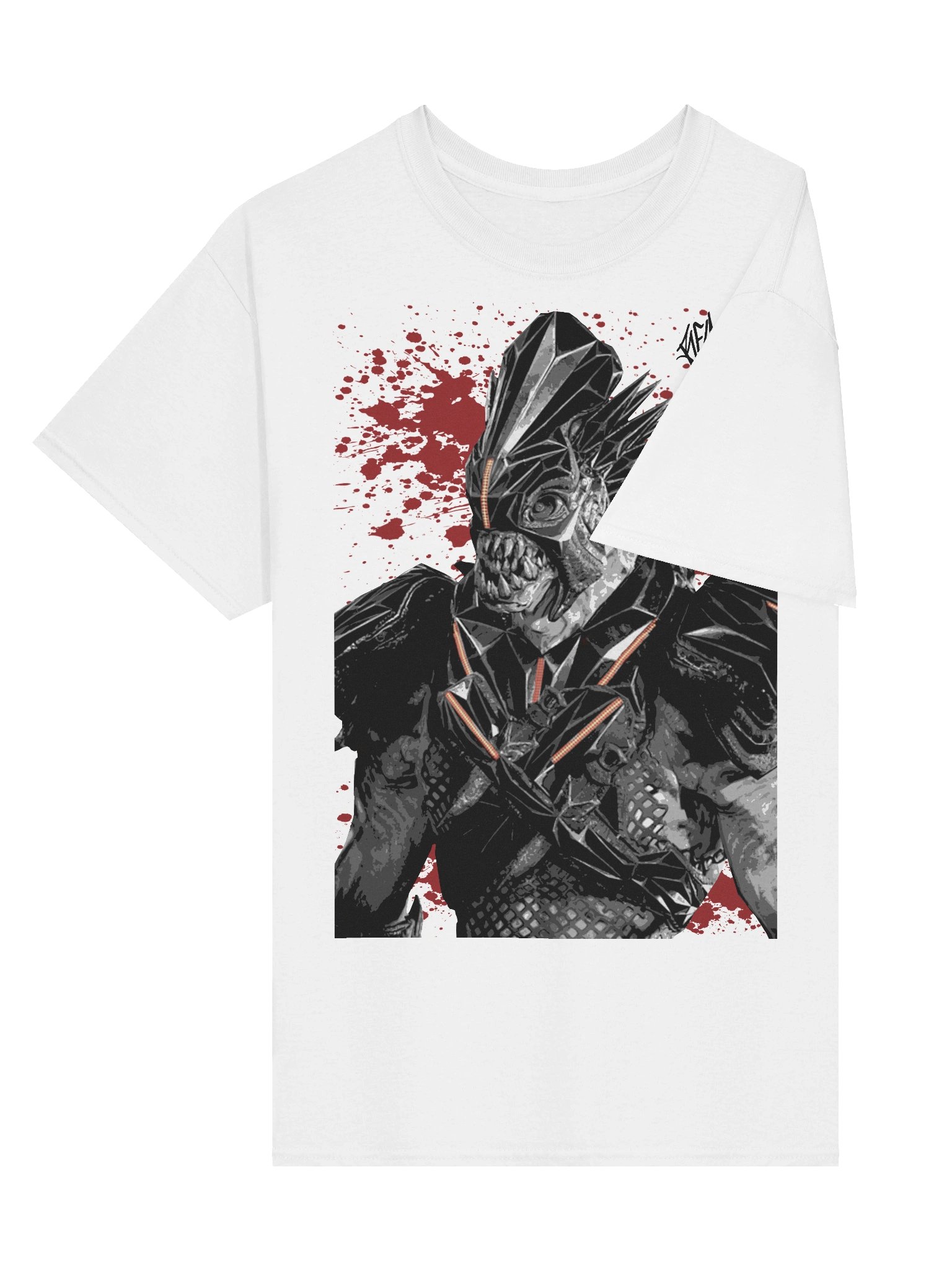SK Painting Tee (WHITE) product image (3)