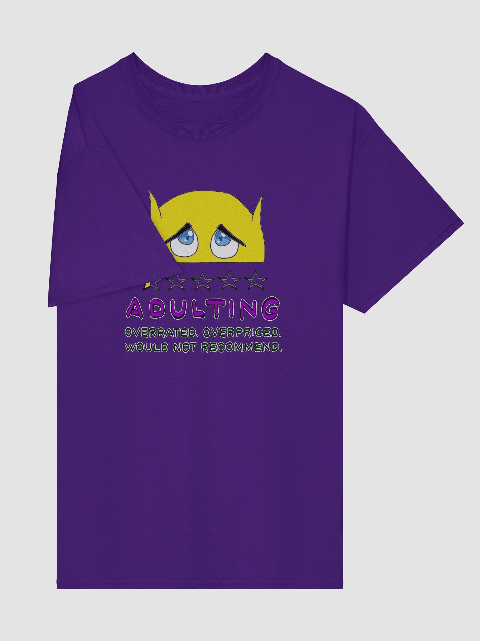 cuebean's "Adulting" T'shirt product image (46)