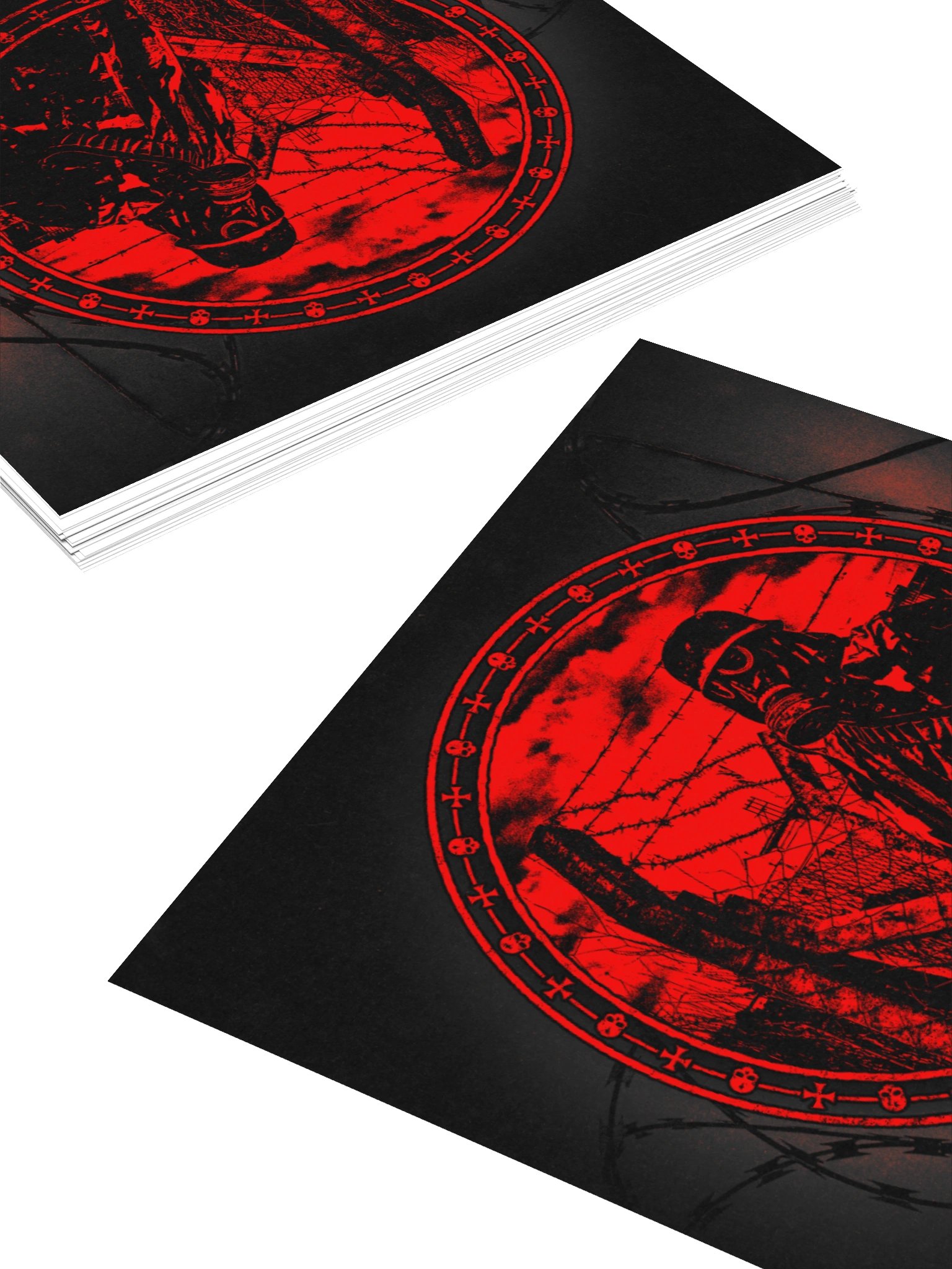 "TORTURE" STICKER RED product image (10)
