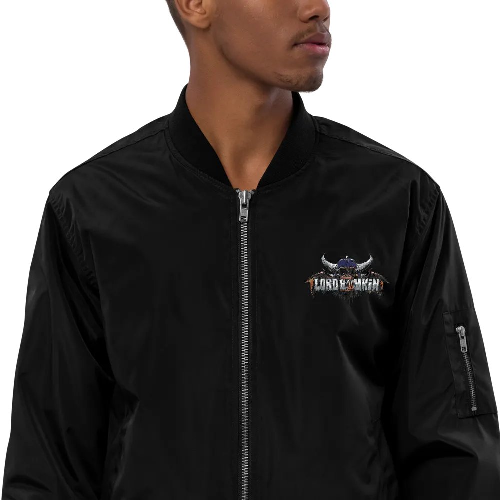 Halloween logo bomber jacket product image (1)