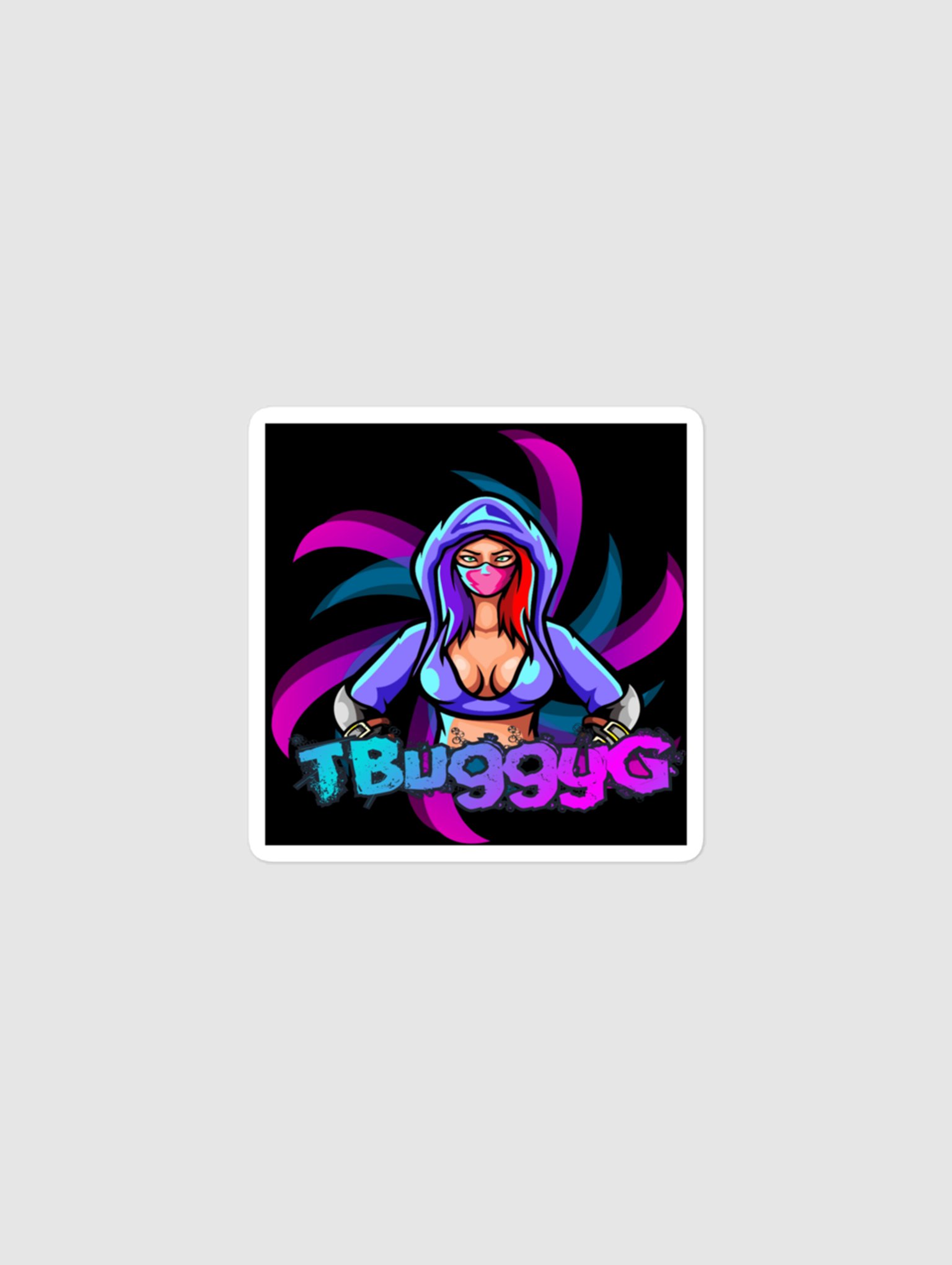 TBuggyG Logo sticker product image (1)