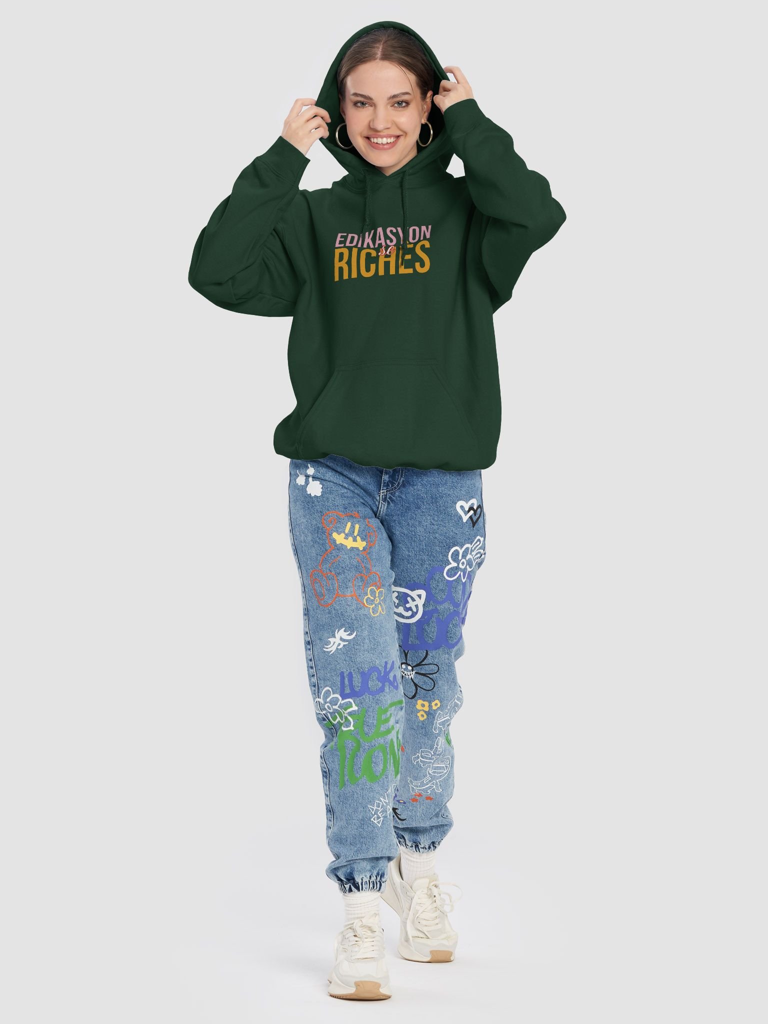Roots Strong. Always Authentic Classic Hoodie. product image (35)