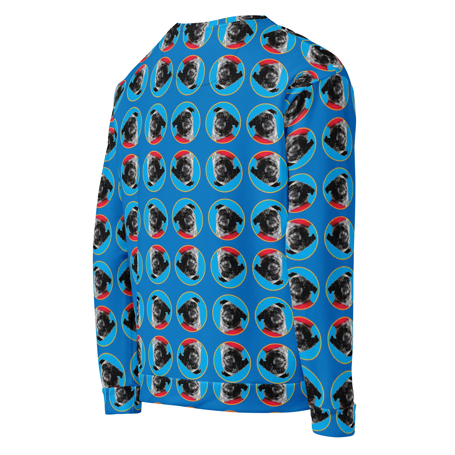 FranSci the Pug Mafia Mosaic All-Over Sweatshirt product image (5)