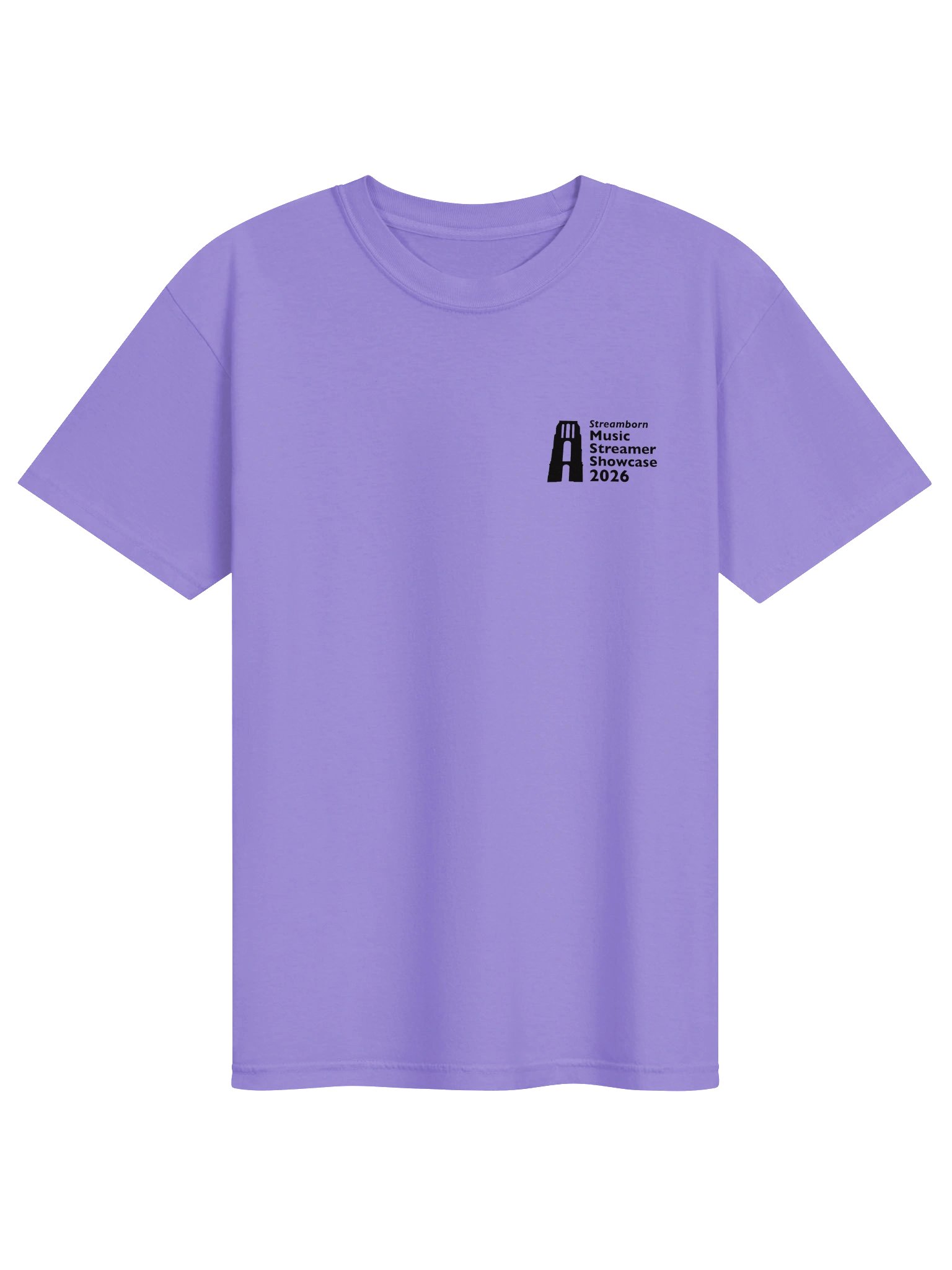 Streamborn 2026 Heart Shaped Gratitude - Heavyweight tee (light) product image (1)