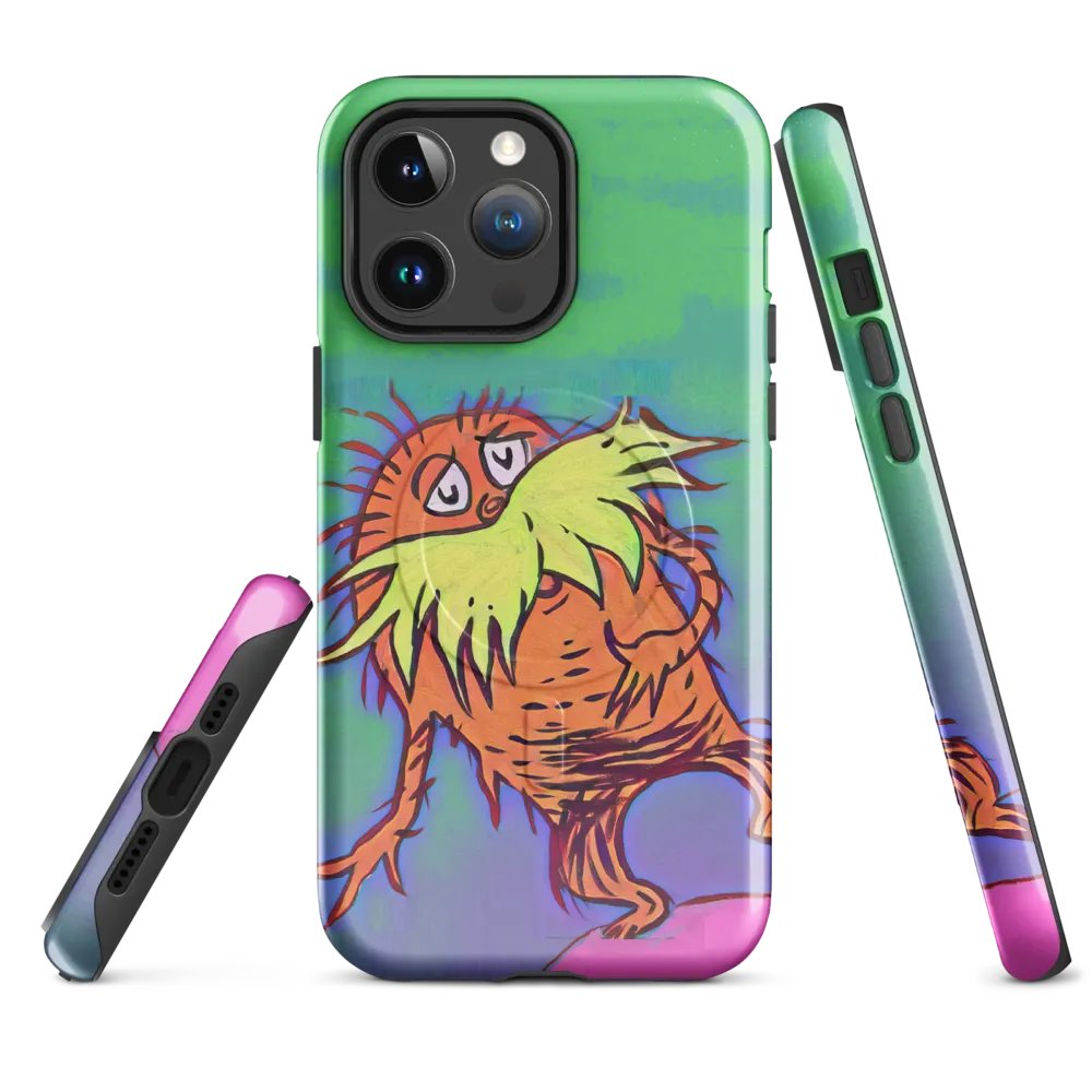 Mustachioed Environmentalist iPhone® Tough Case product image (4)