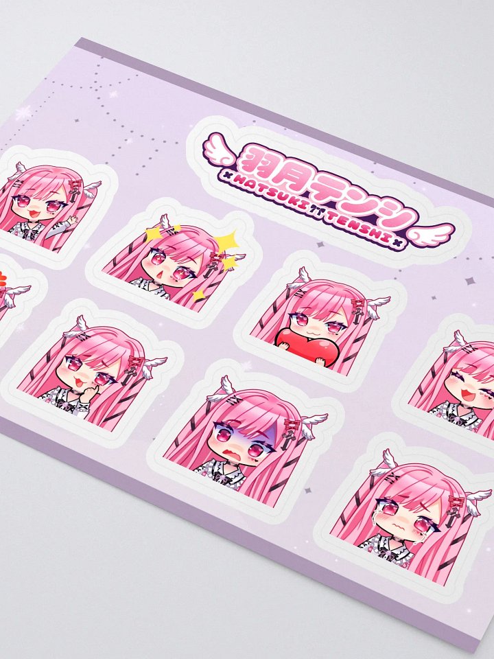 [SHOP EXCLUSIVE] Tenshi Emote Stickers product image (2)