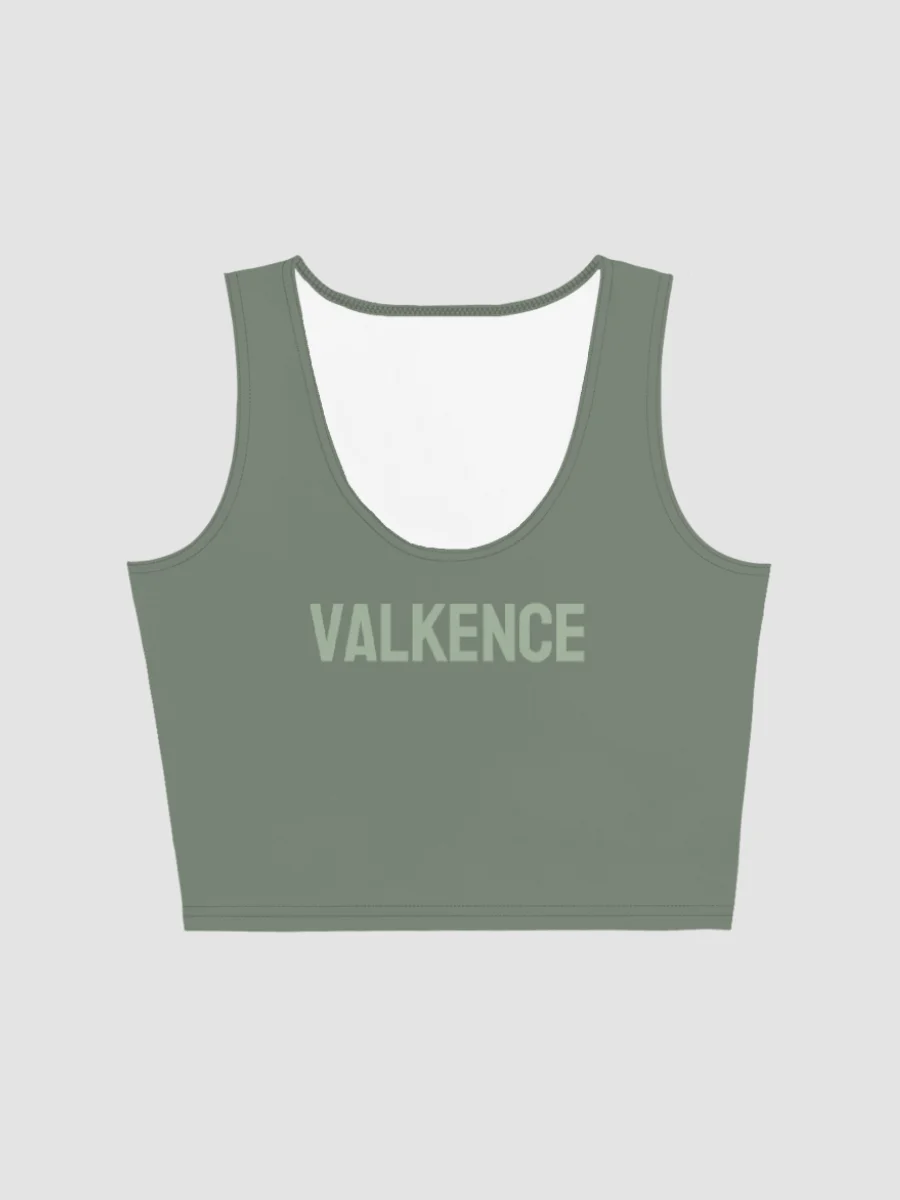 Signature Crop Top Tee - Sage Green product image (5)