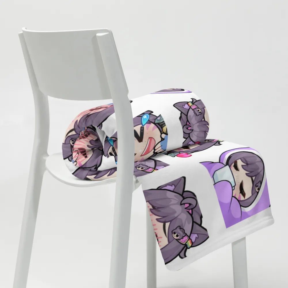 Pixel Kitten 2.0 Emote Blanket! product image (20)