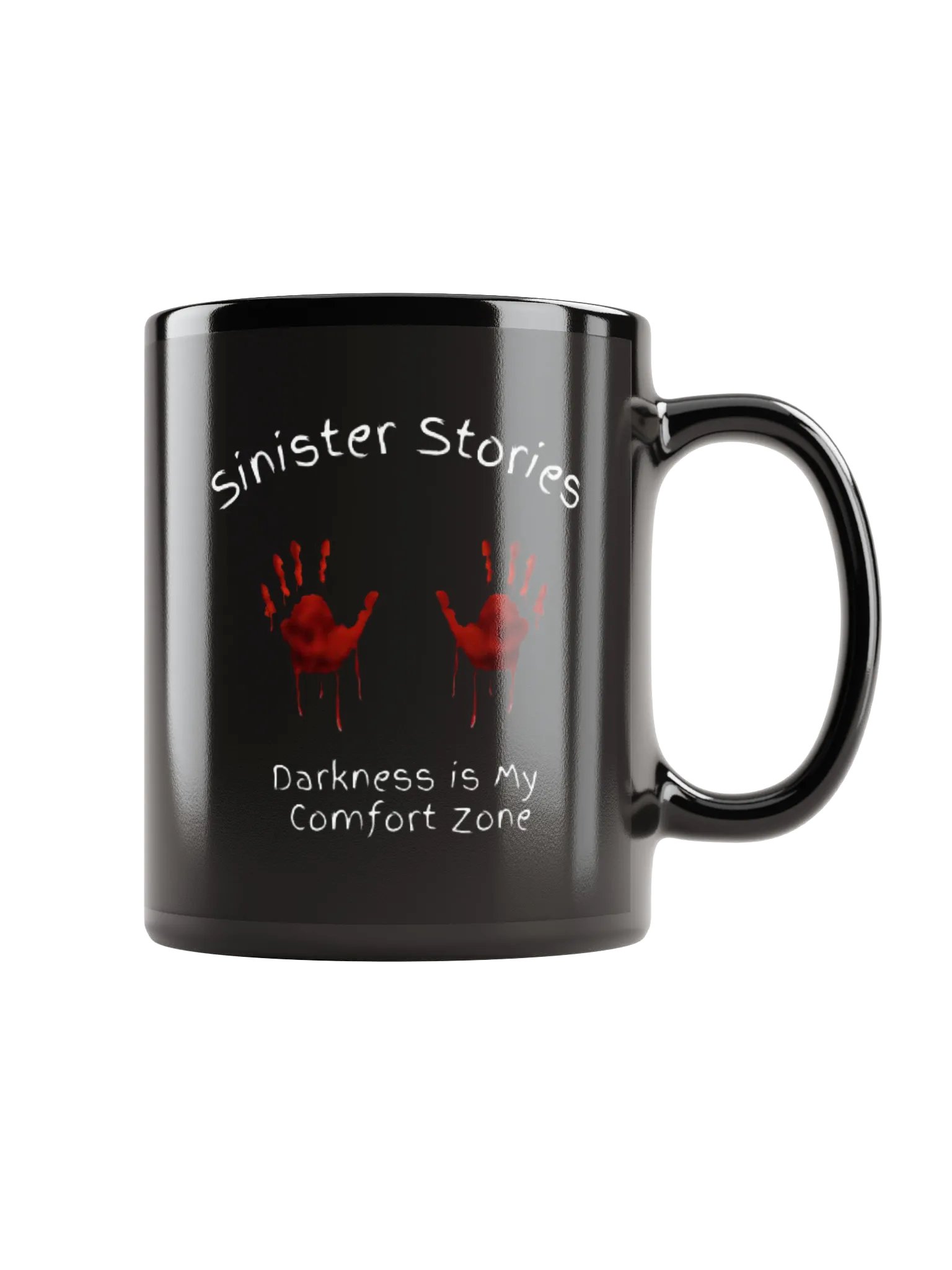 "Darkness is my comfort zone" – Official Sinister Stories Mug product image (2)