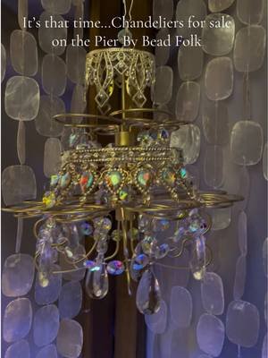 #chandelier #crystaltok #sparkle #handmade #olympia 