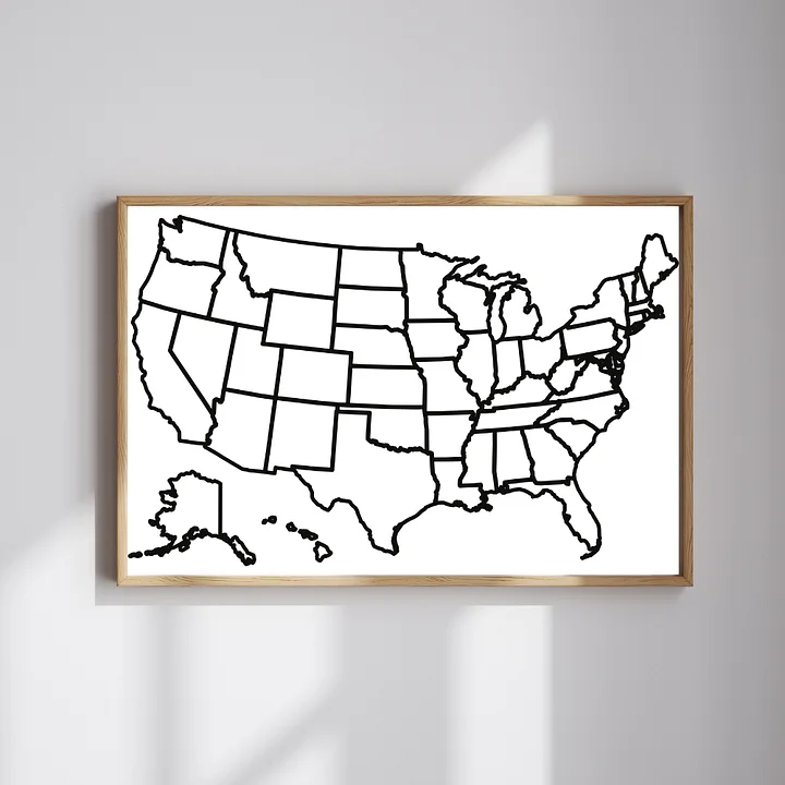 The Dry Erase Map Set product image (1)