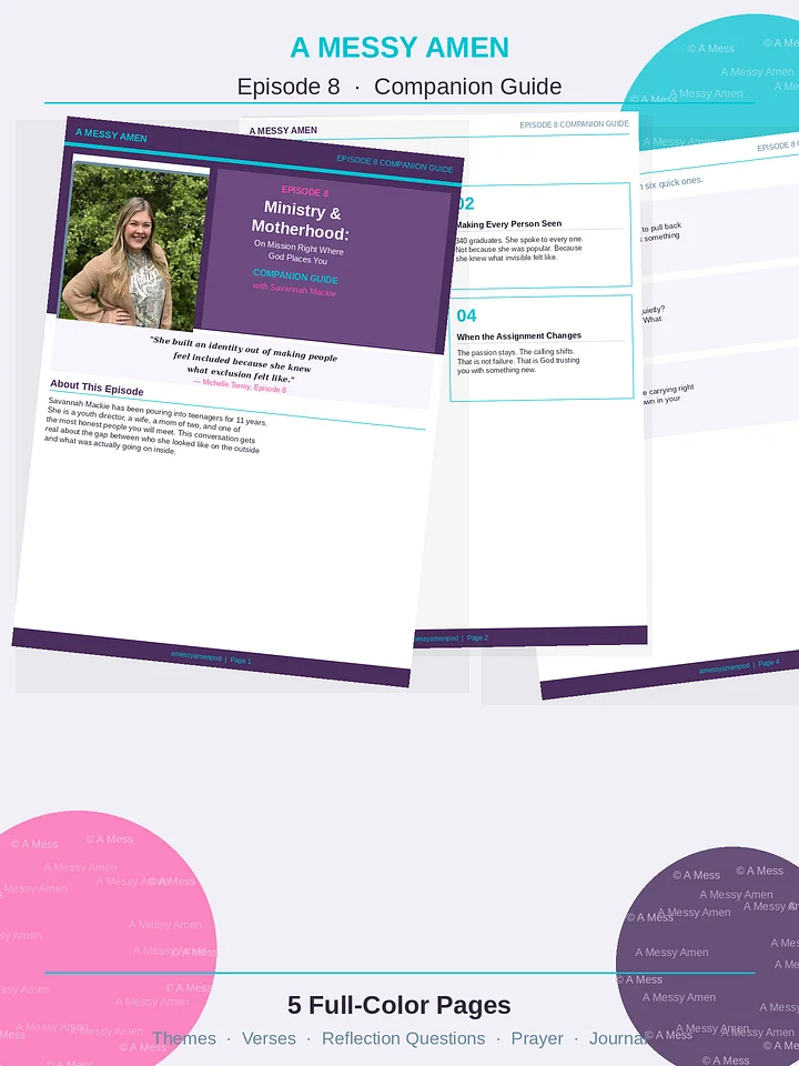 Ministry & Motherhood | Ep. 8 Digital Bundle product image (2)