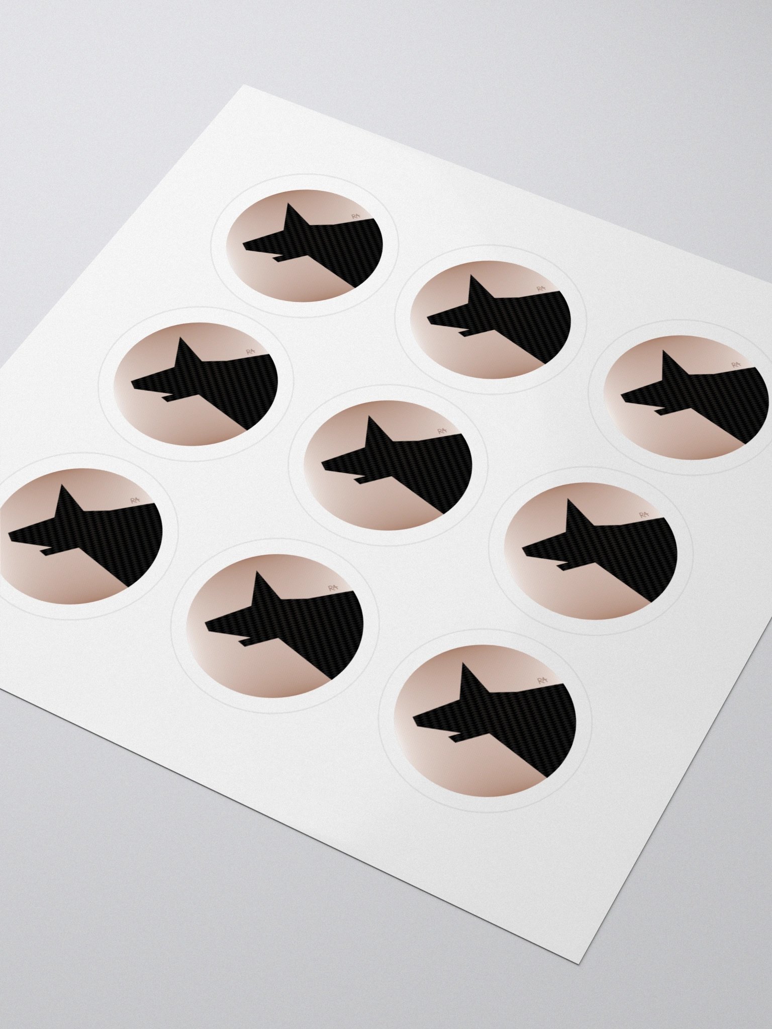 Full Moon Wolf - Sticker Set product image (3)