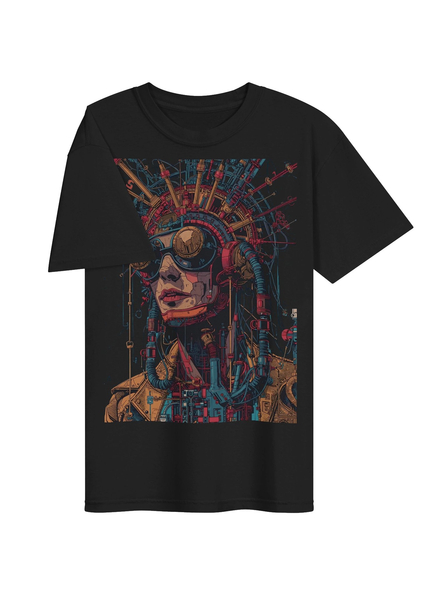 Cyberpunk Architect Heavyweight T-Shirt product image (6)