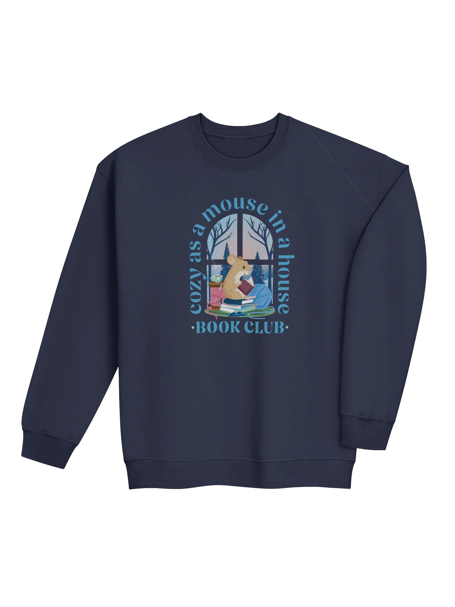 Cozy Mouse Book Club Sweatshirt product image (41)