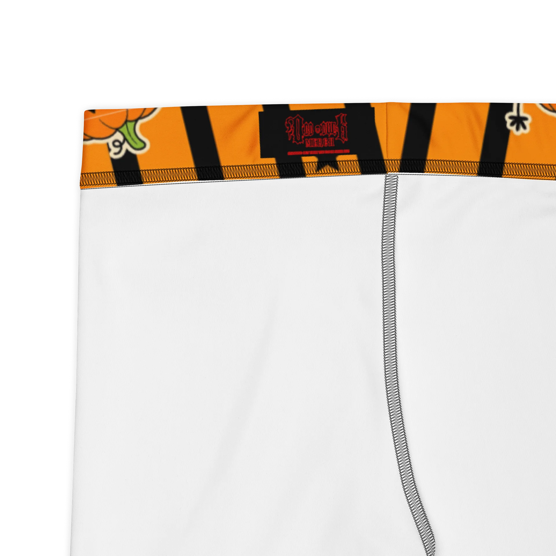 Black and Orange Striped Halloween Leggings product image (2)
