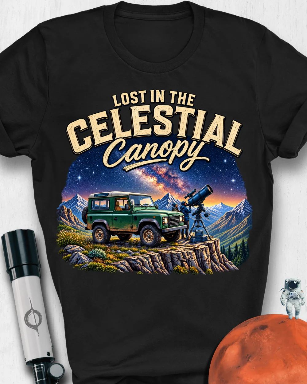 Lost in the Celestial Unisex T-Shirt product image (1)