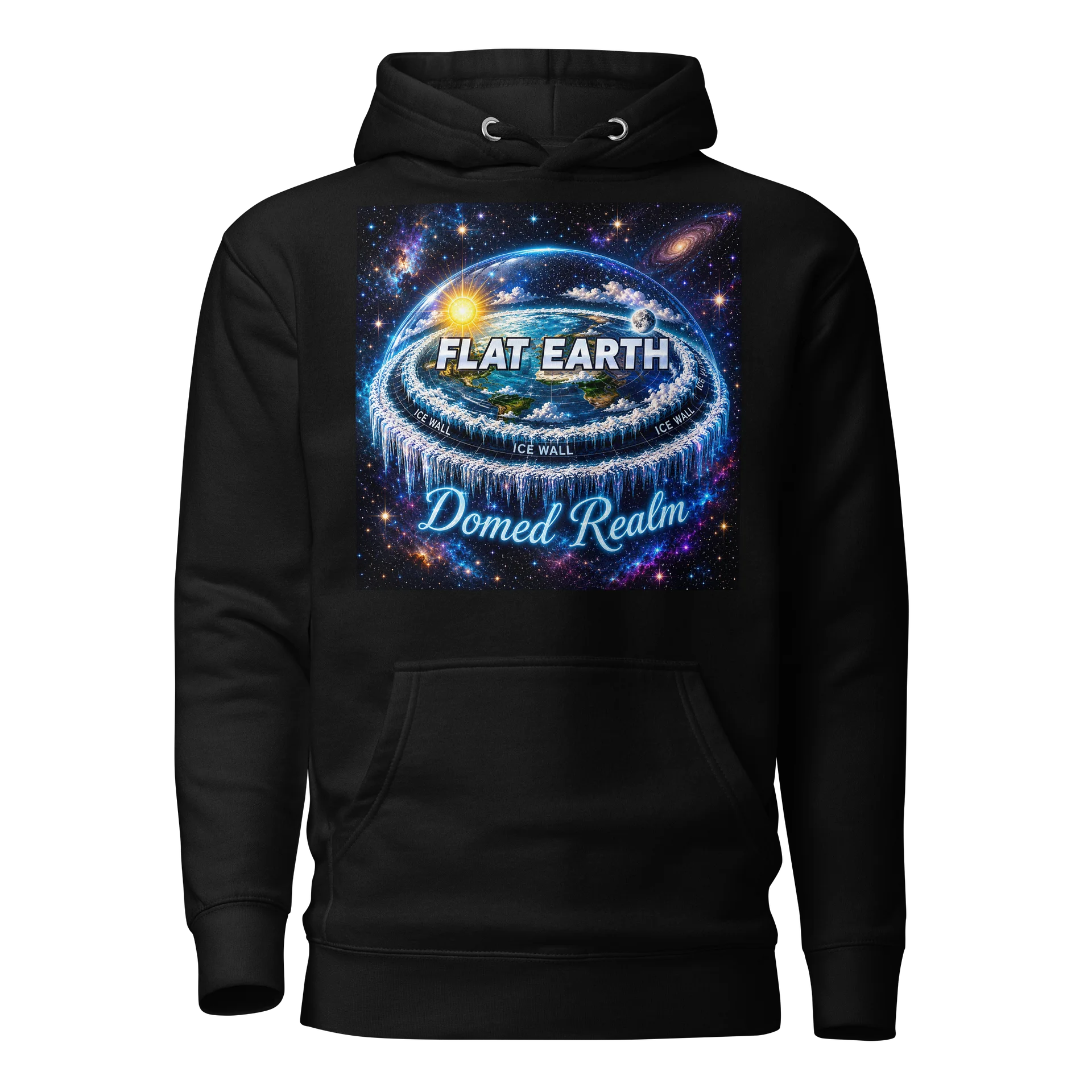 Domed Realm Flat Earth Hoodie product image (1)
