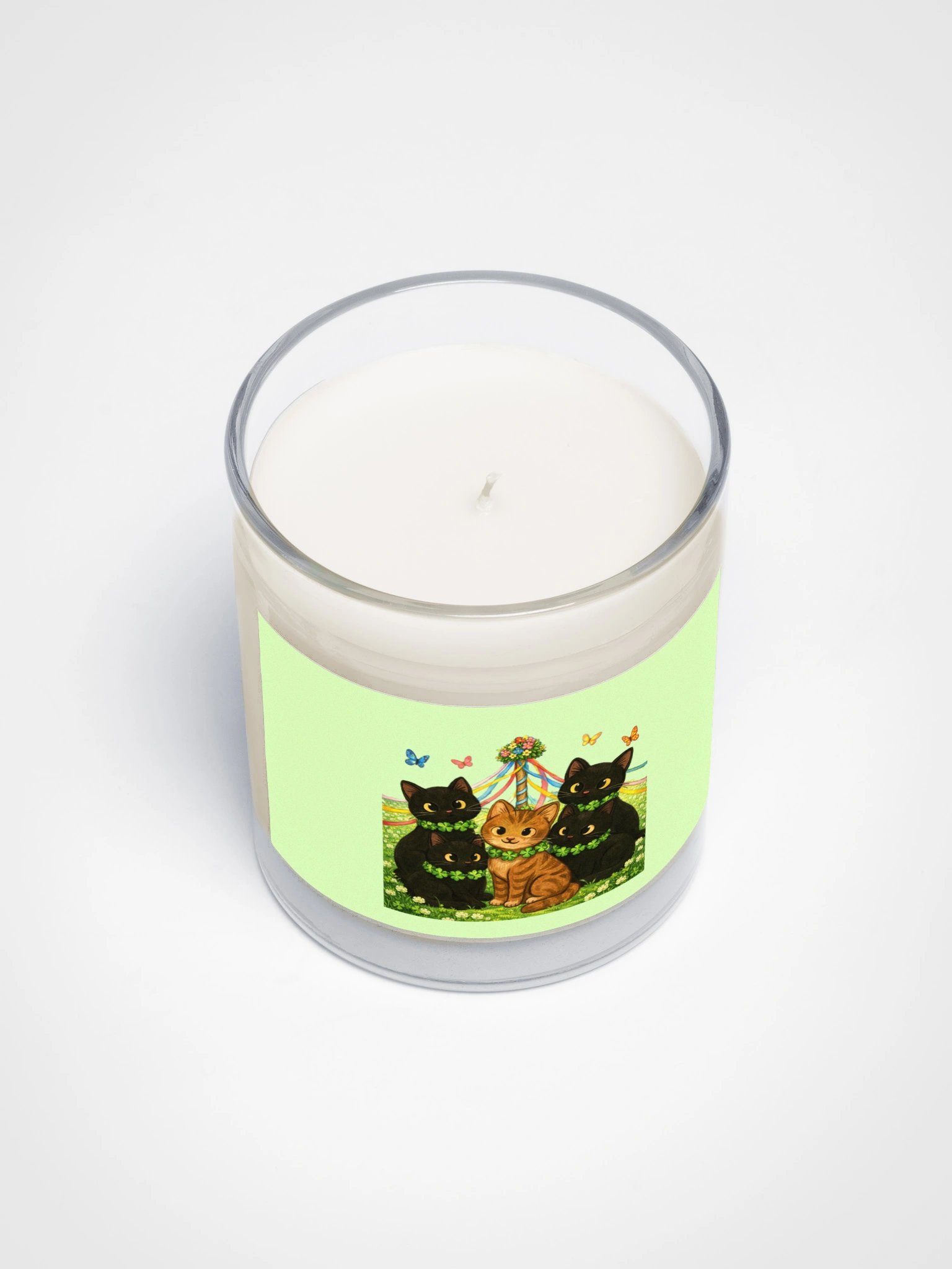Cat brigade spring Soy Wax Candle product image (3)