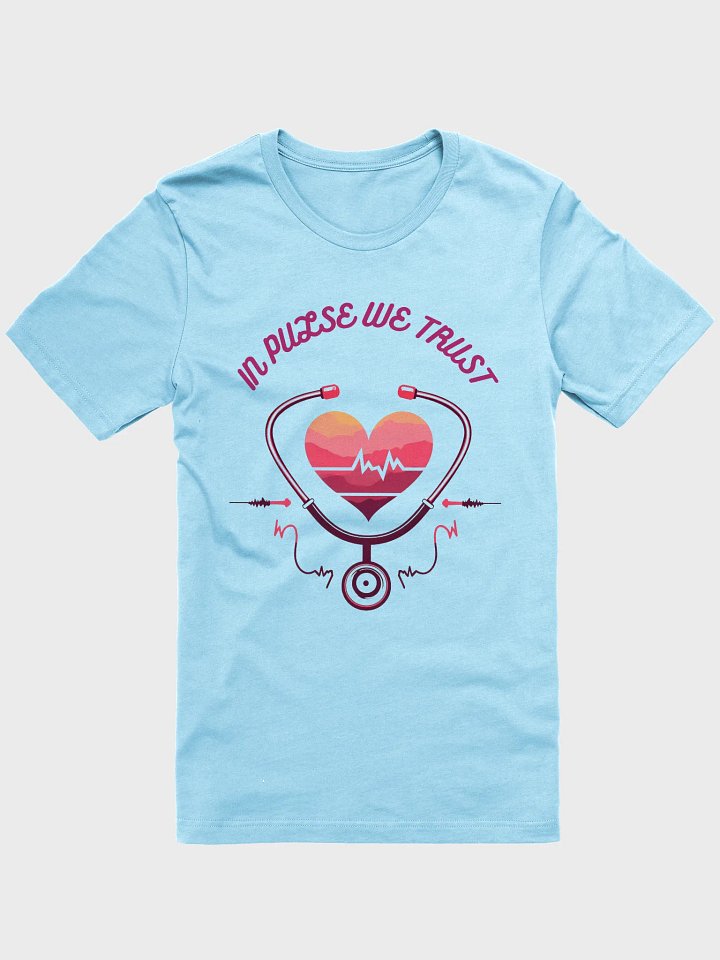 Trust Your Pulse Heart Print t-shirt product image (6)