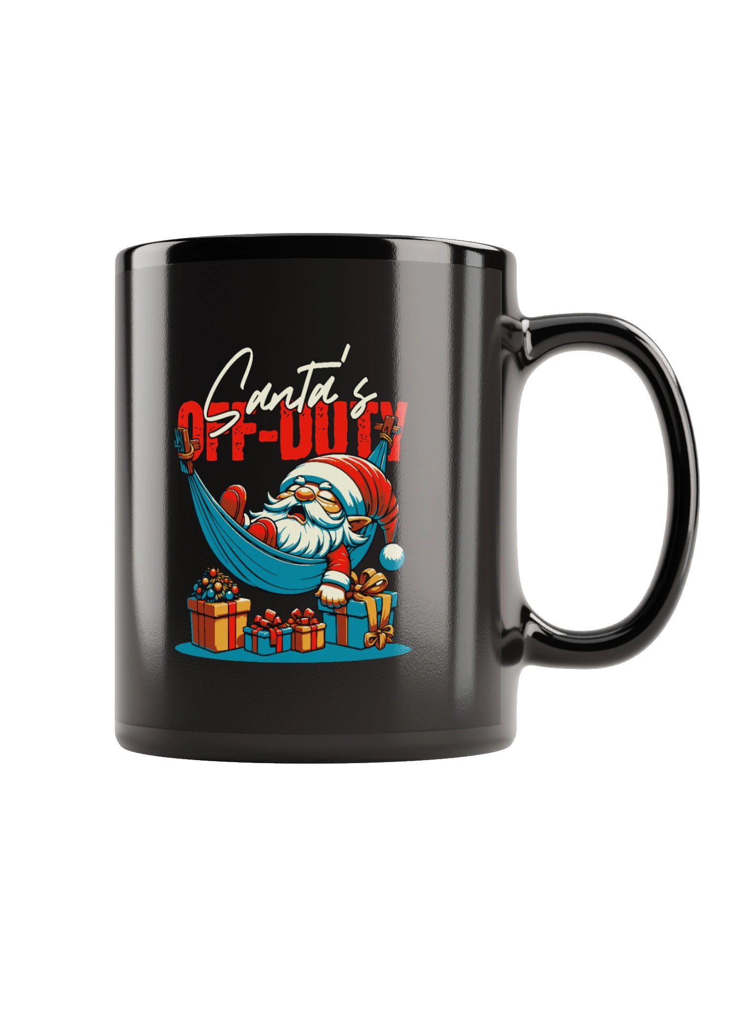 Santa Off-Duty: The Perfect Christmas Mug for Coffee Lovers product image (2)