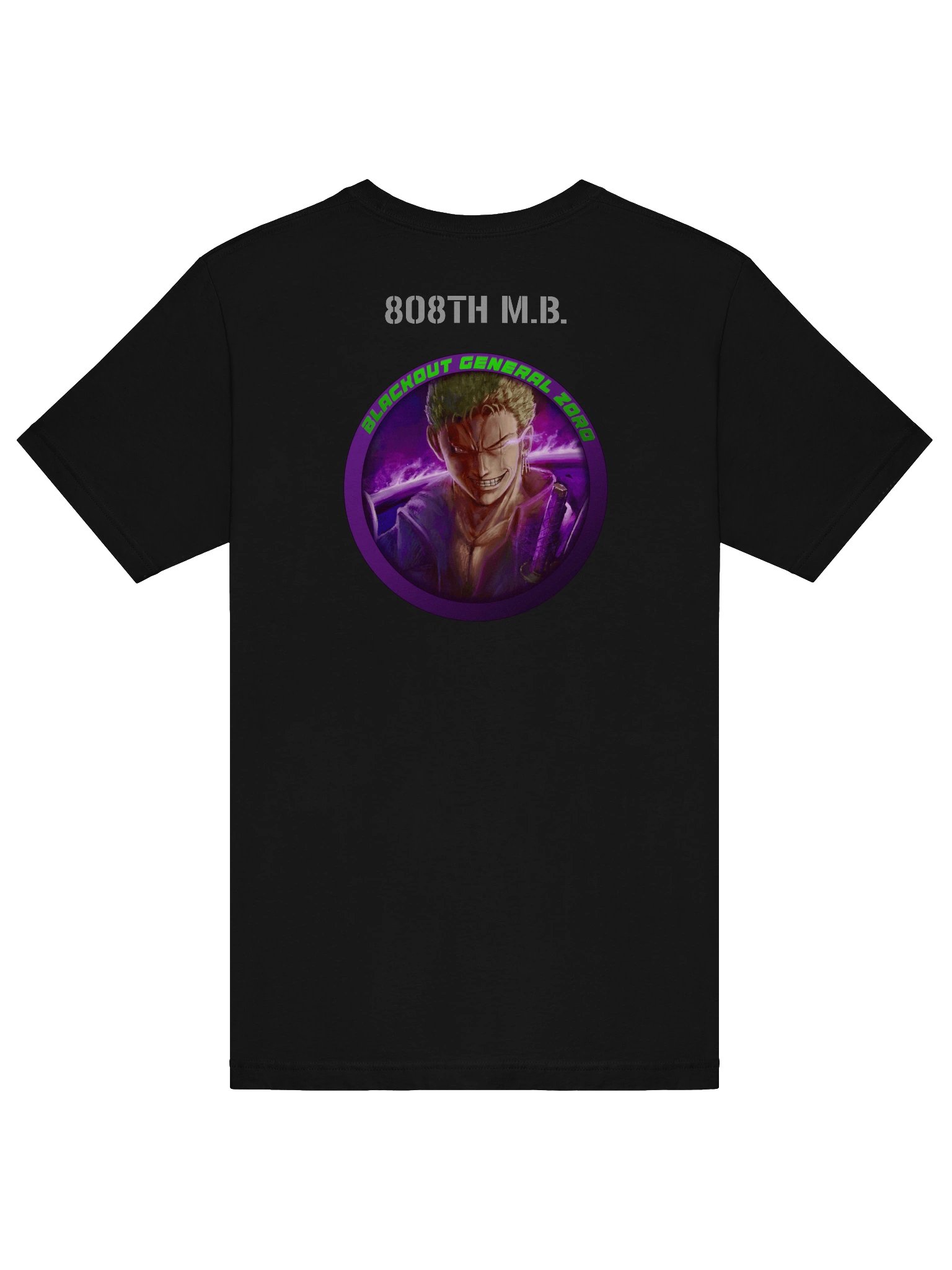 Zoro Custom - Blackout Skull Helmet Tee product image (8)