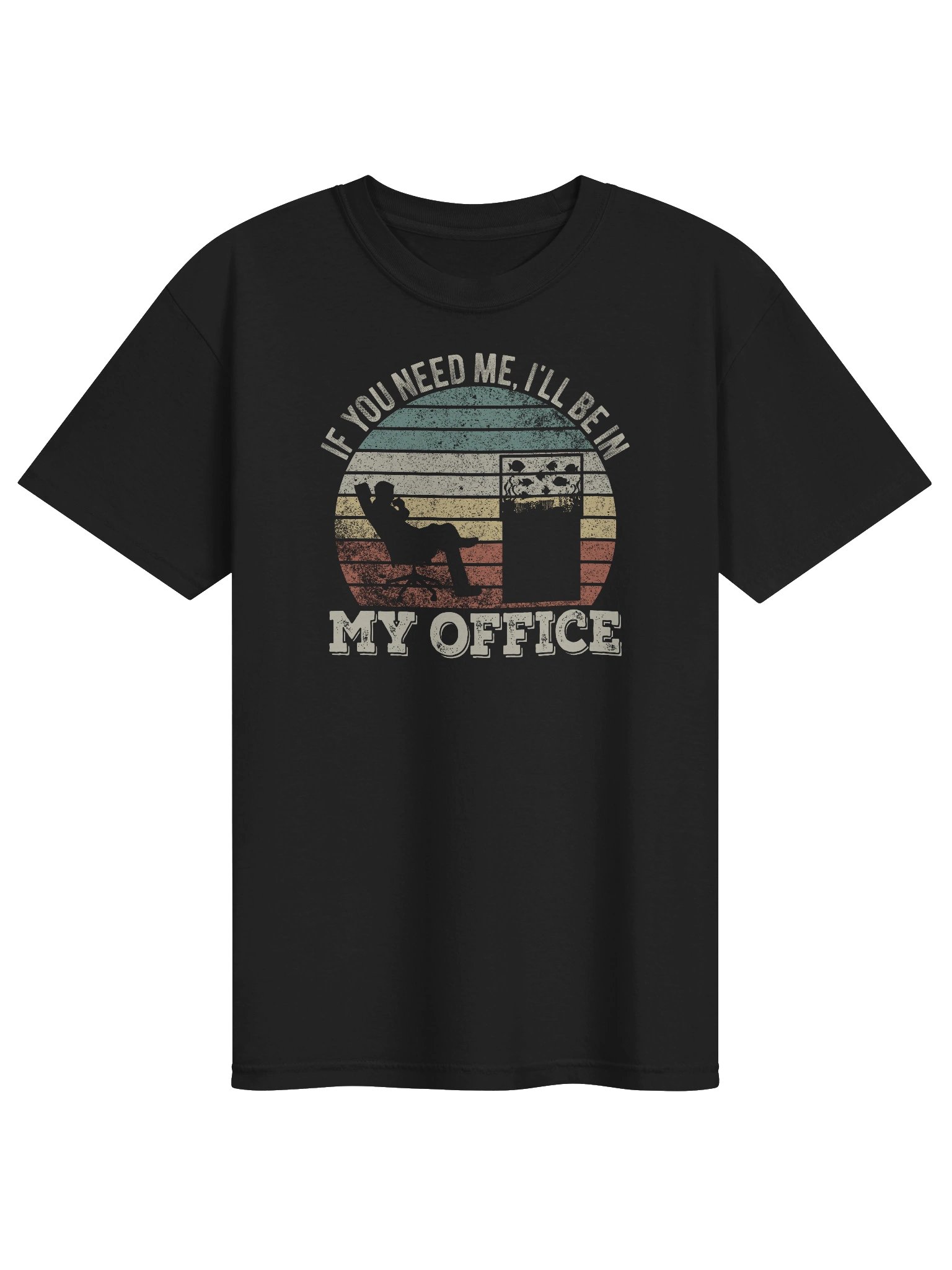 If You Need Me I’ll Be In My Office Reef Tank Shirt – Funny Saltwater Aquarium Tee product image (5)