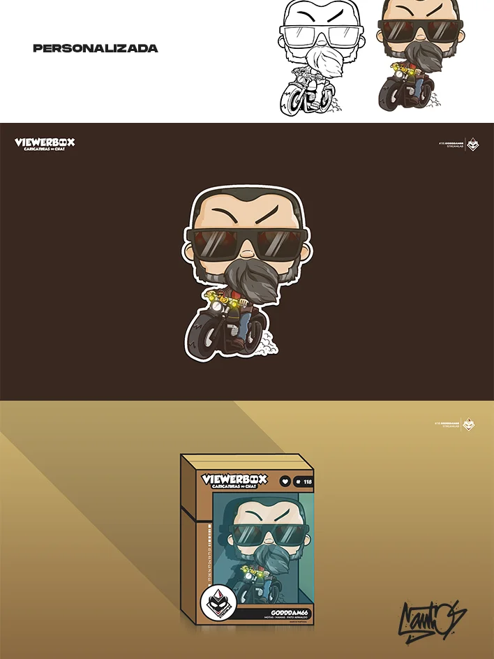 Caricatura (Ilustração e Personalização) product image (5)