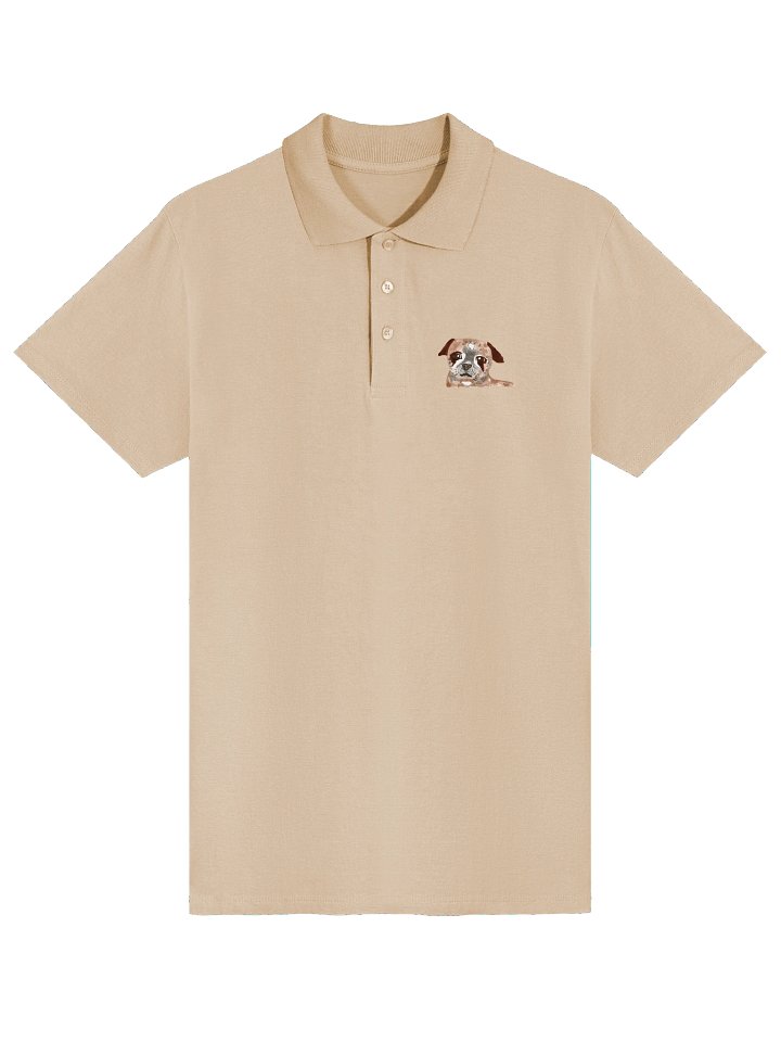 Pug Watercolour Premium Polo Shirt product image (1)