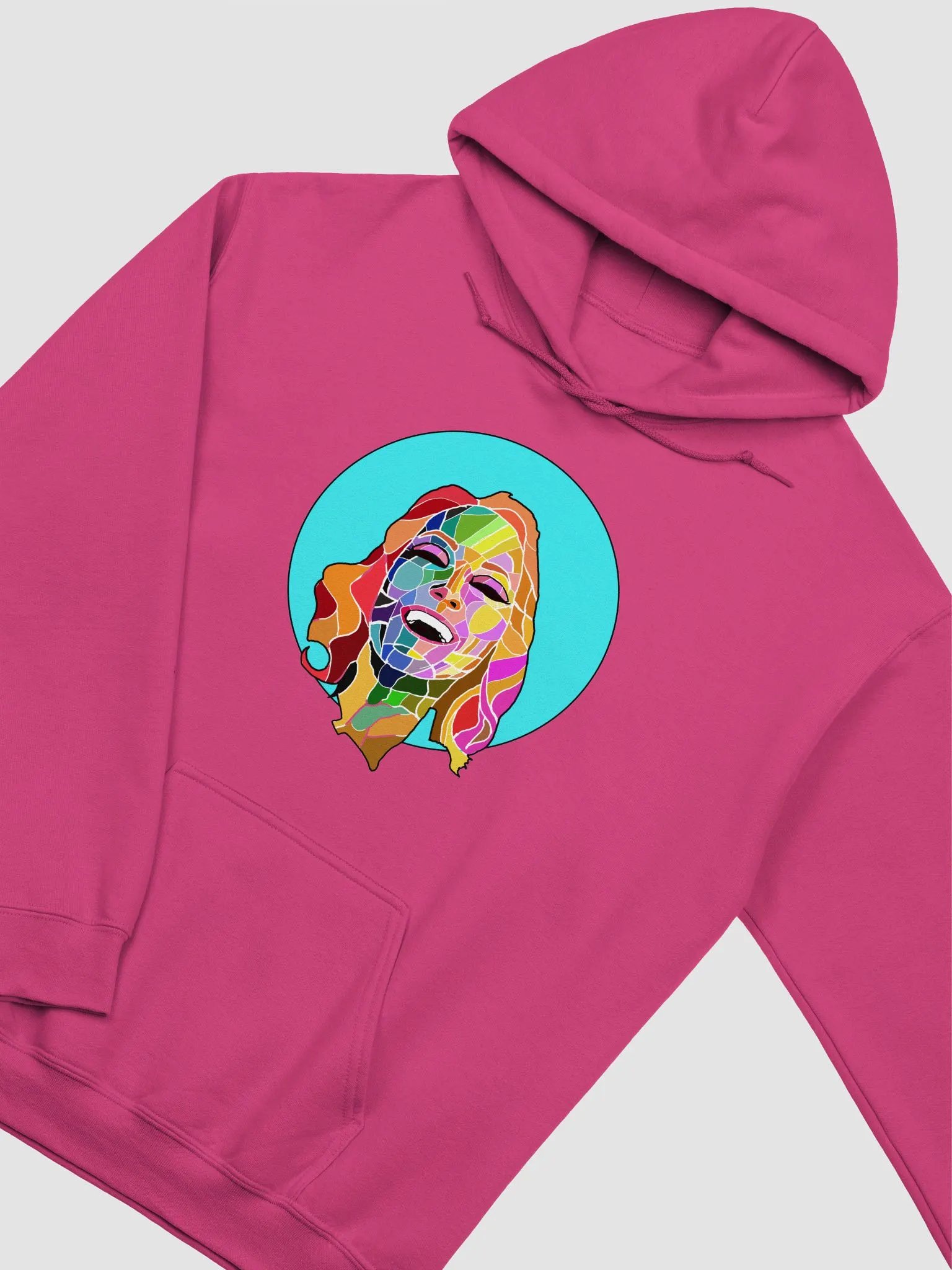 Clisare Gildan Classic Hoodie with vibrant DTFx Print product image (4)