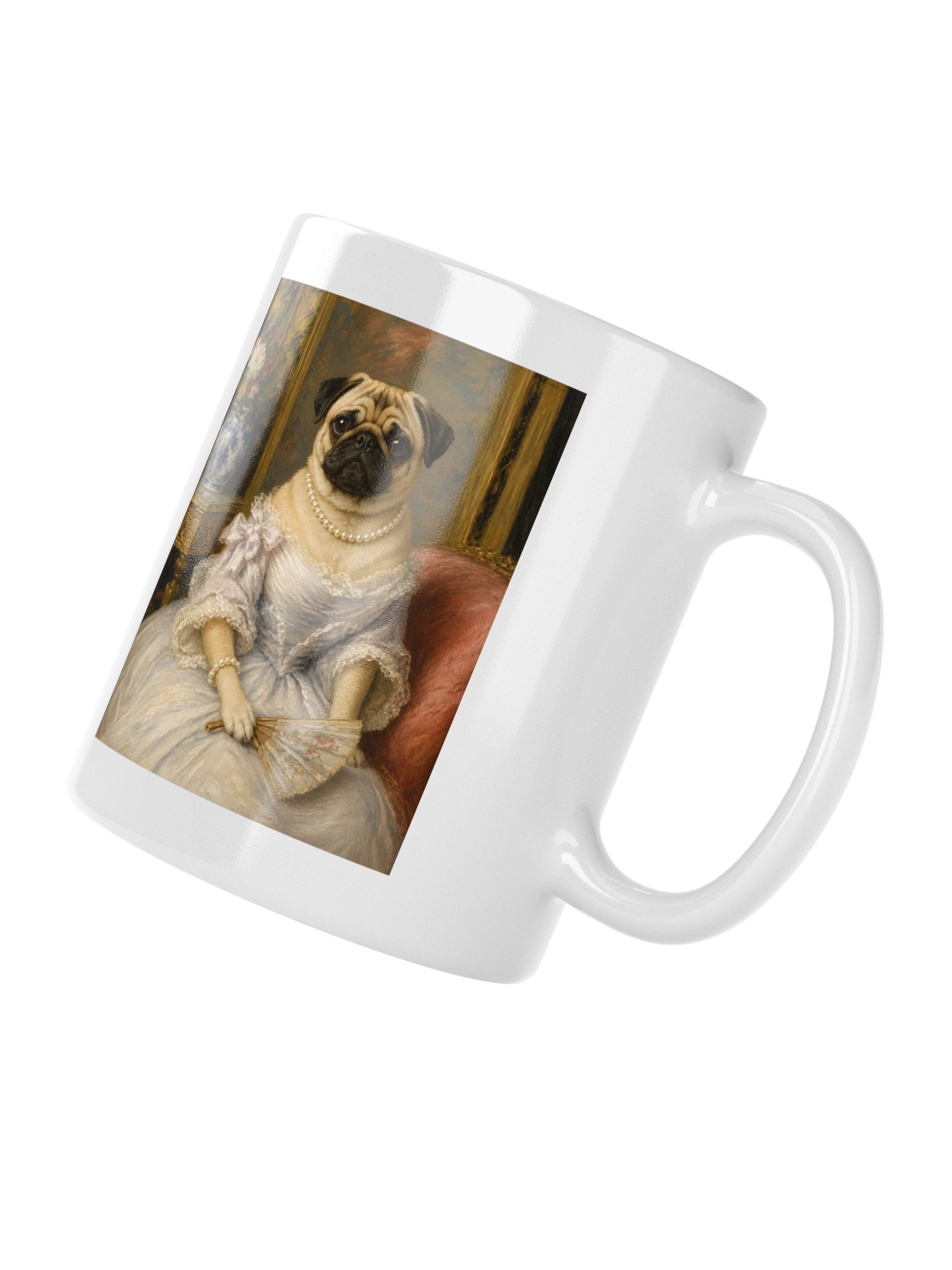 Pug Portrait of Irène Cahen d'Anvers Mug product image (4)