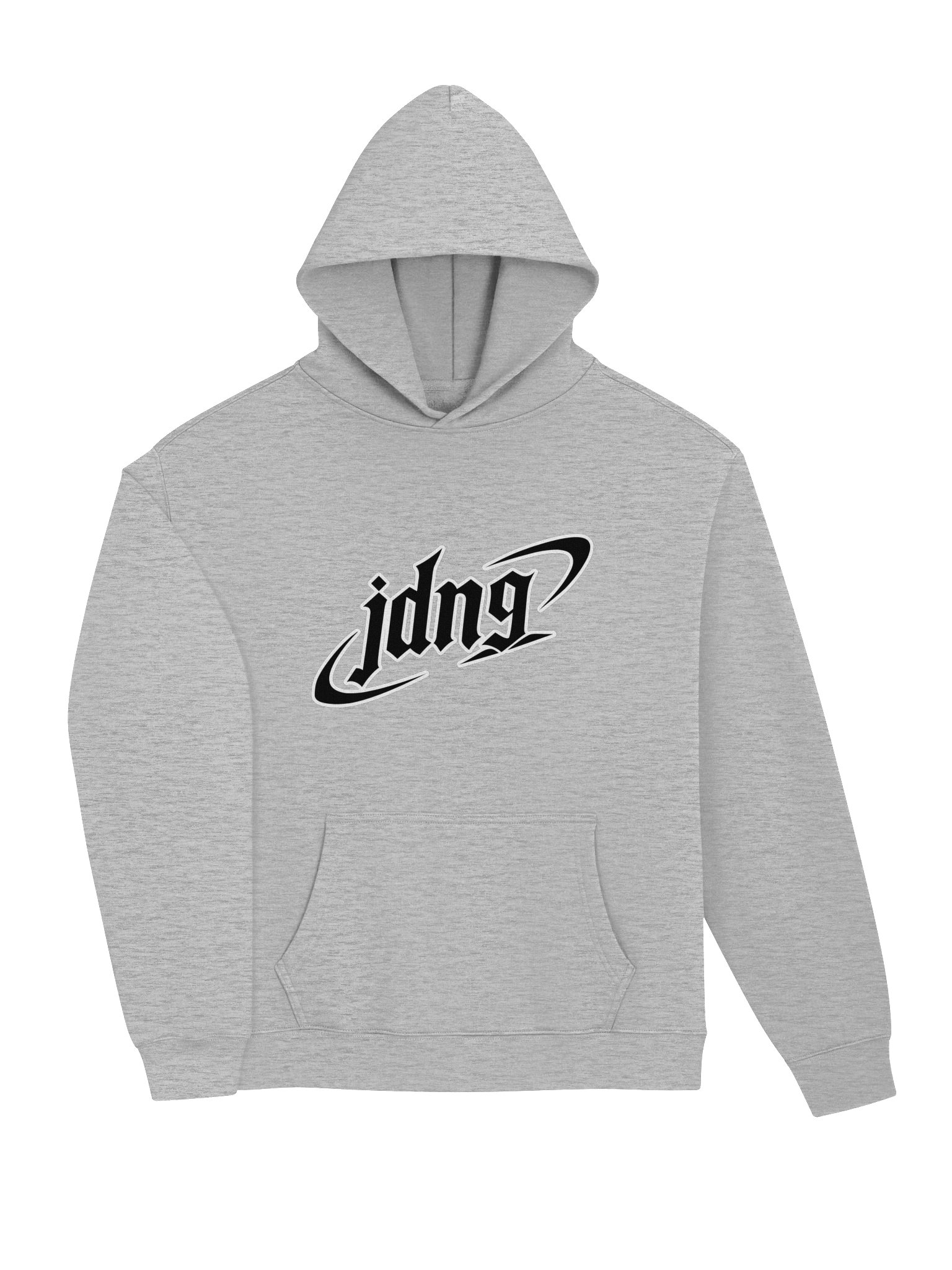 Gothic White Swoosh Relaxed Hoodie M product image (4)