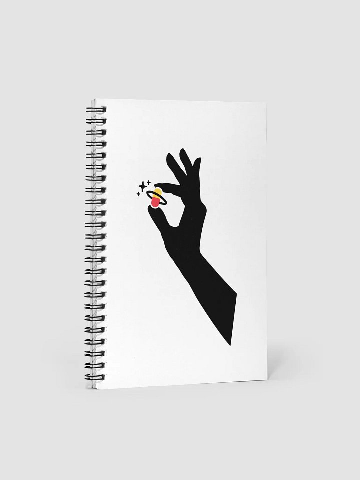 Hand Of Fate / Spiral Dotted Notebook product image (1)
