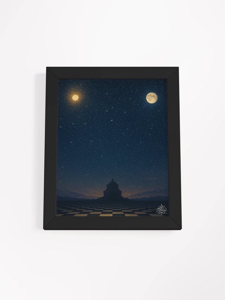 As Above, So Below – Framed Matte Print product image (1)