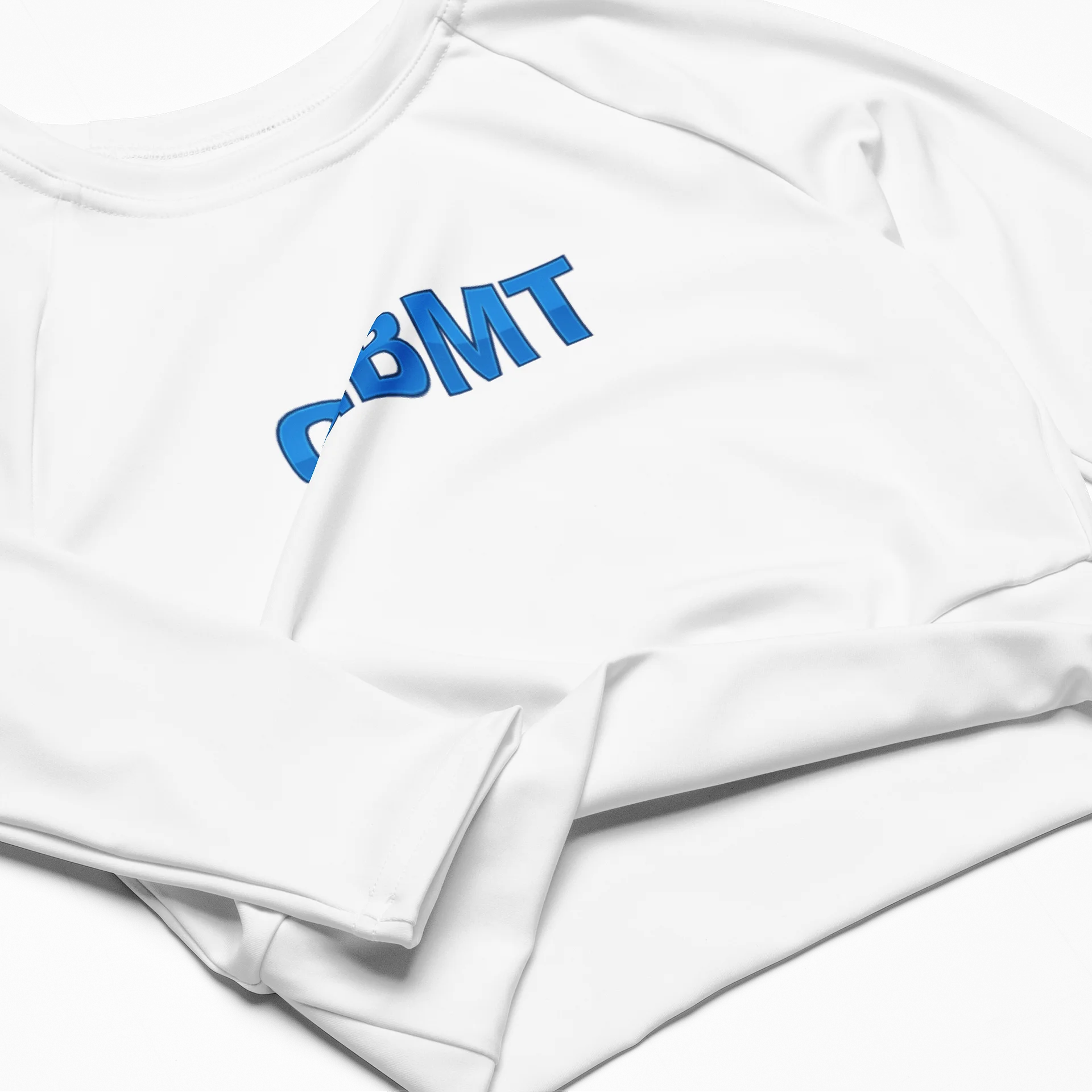 GBMT Women’s Cropped Long Sleeve | God Brought Me Through Fitted Top product image (4)