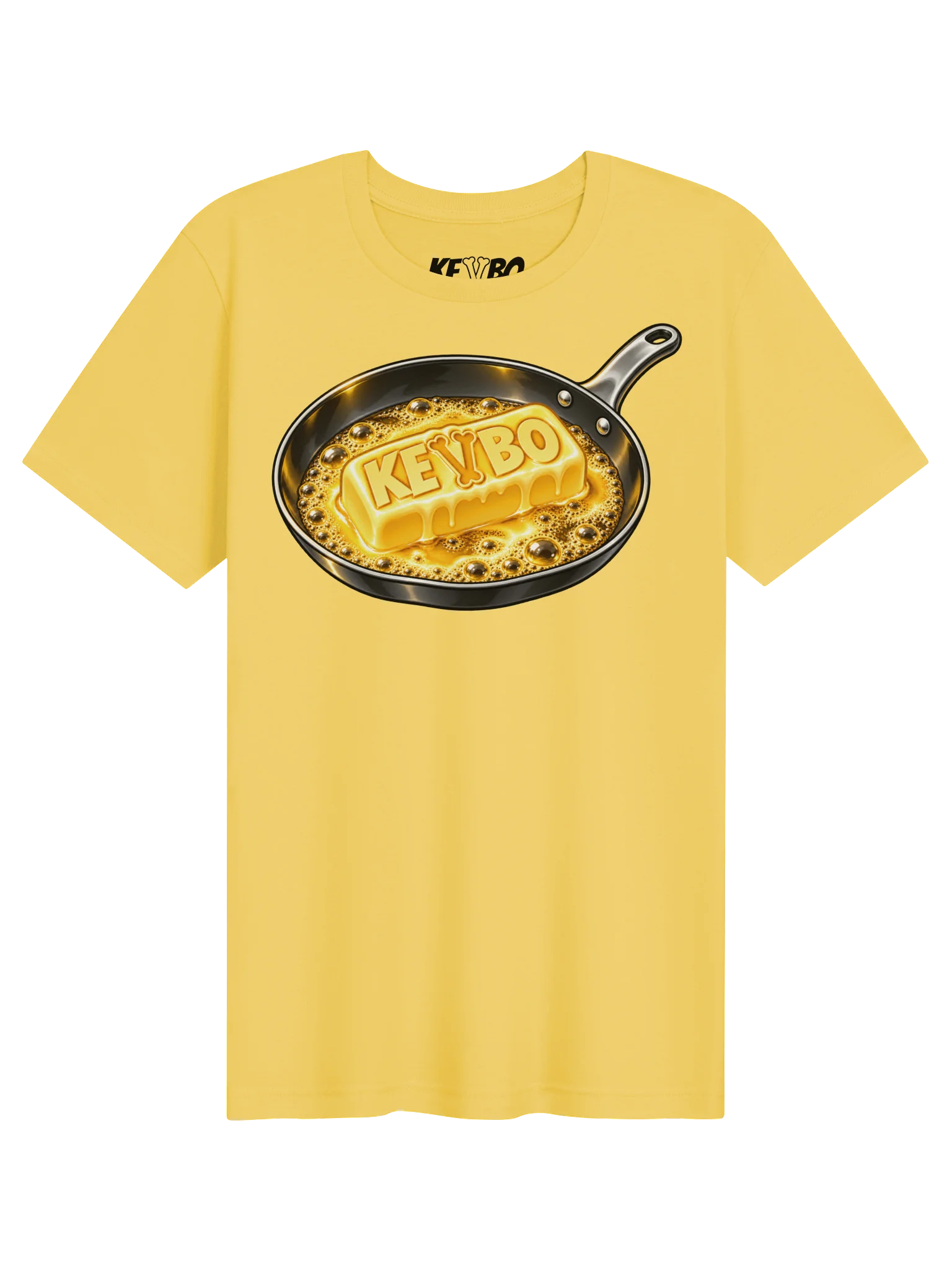 KEVBO X BUTTER "Sizzling Butter" ADULT Yellow T-Shirt product image (1)