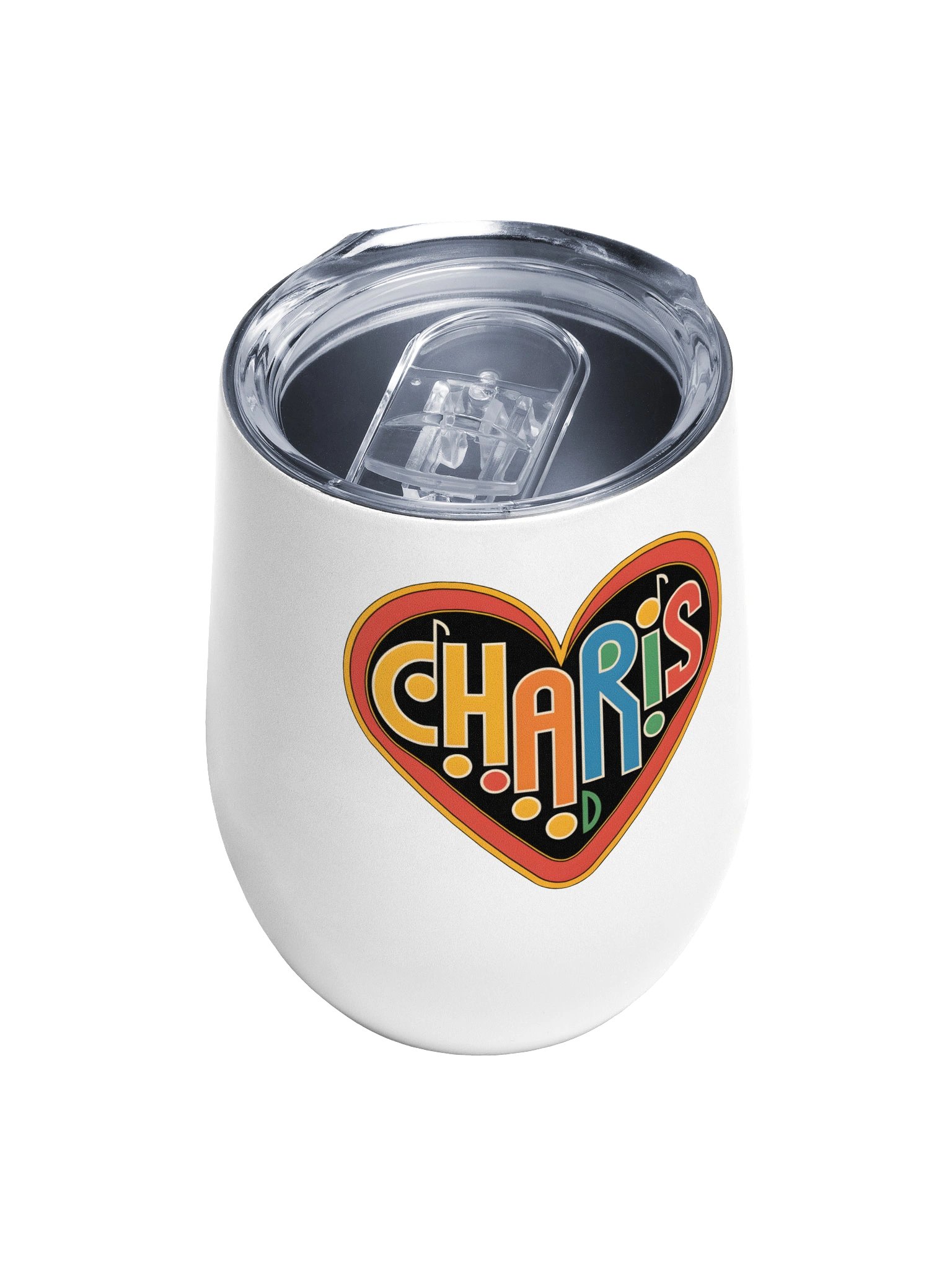 CHARIS Heart Logo Wine Tumbler product image (4)