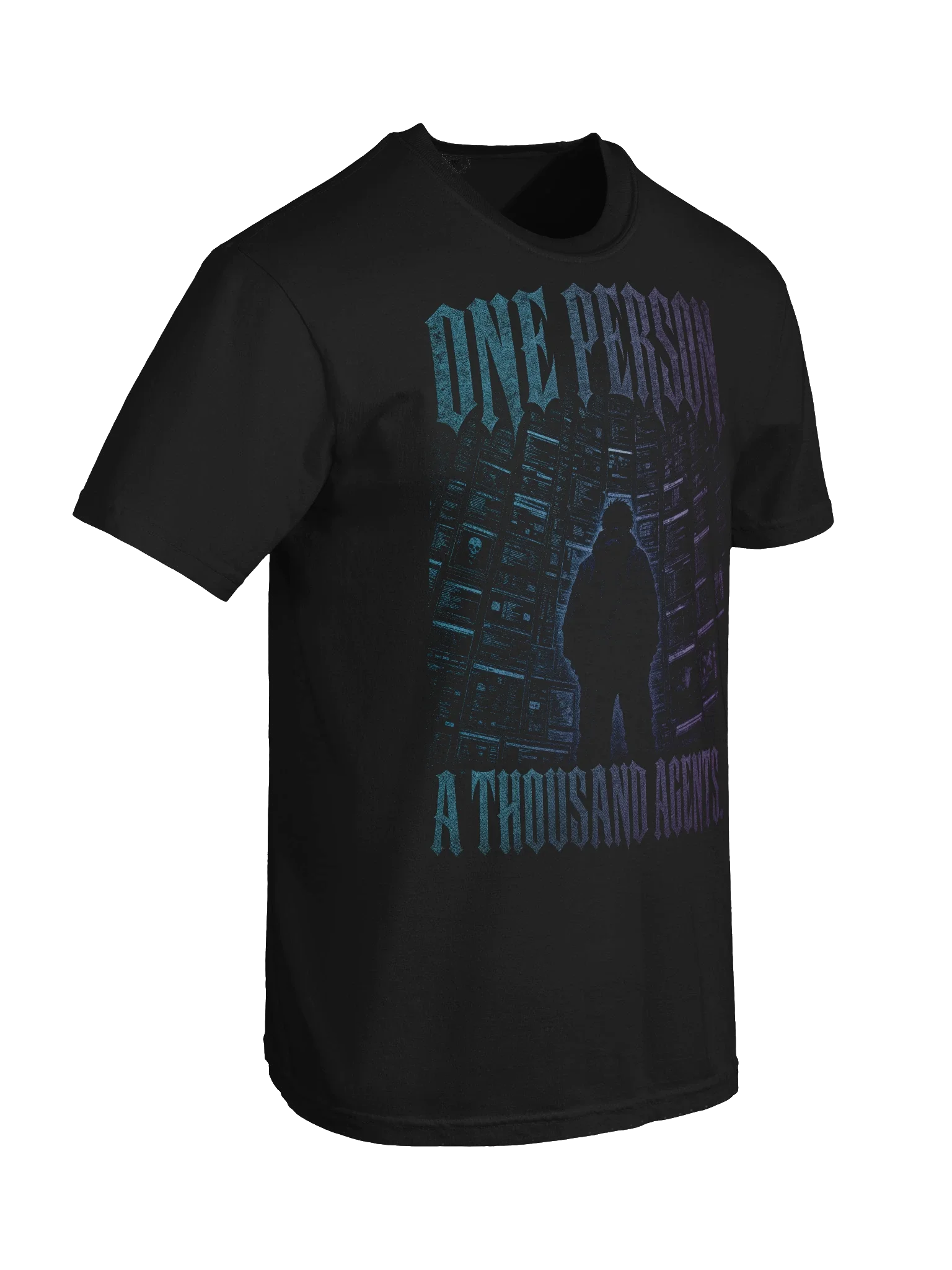 One Person. A Thousand Agents. Tee — view 6