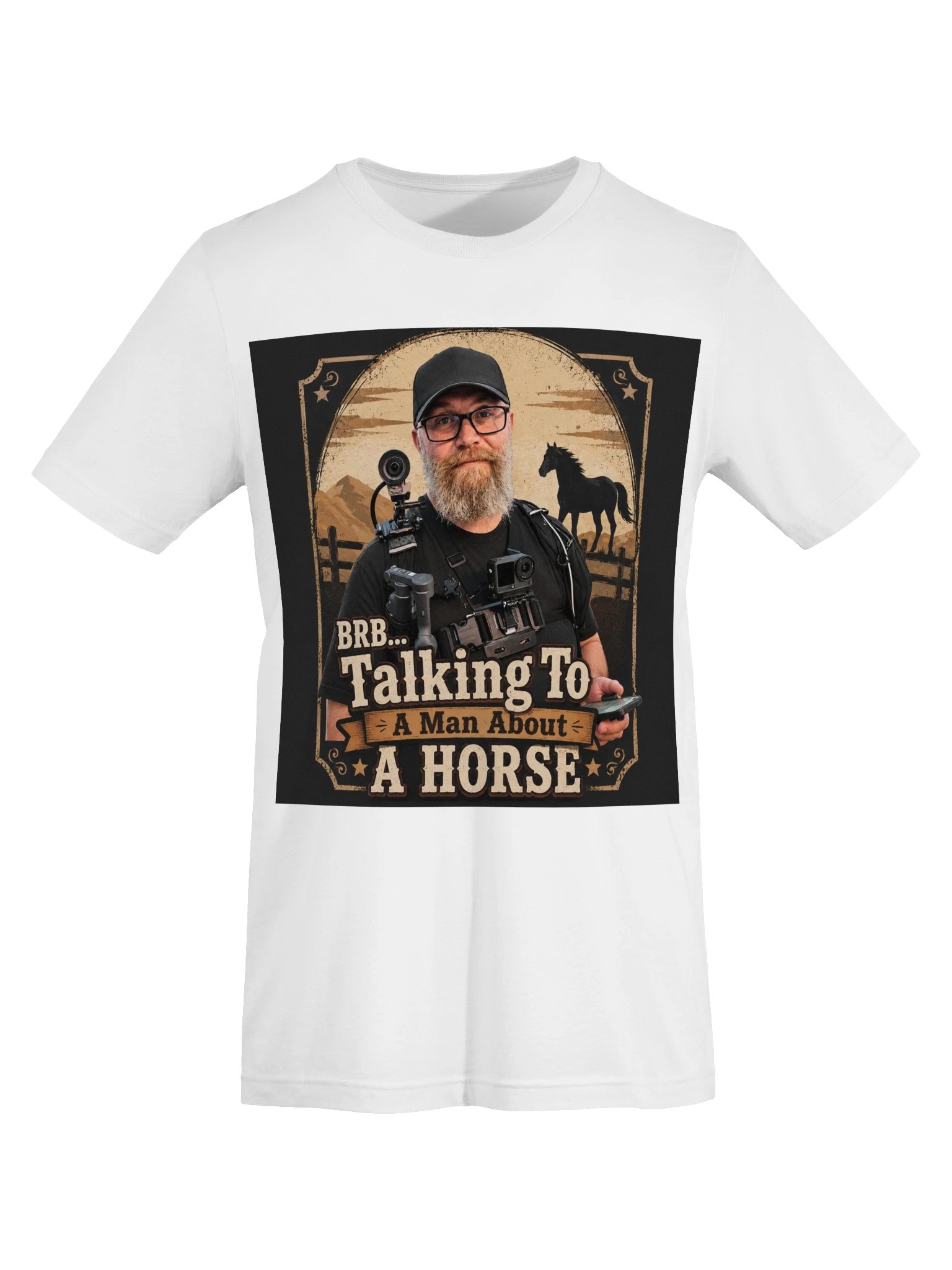 BRB... Talking To A Man About A Horse T-Shirt product image (13)