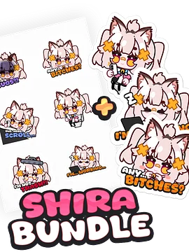 Shira Sticker & Decal Bundle