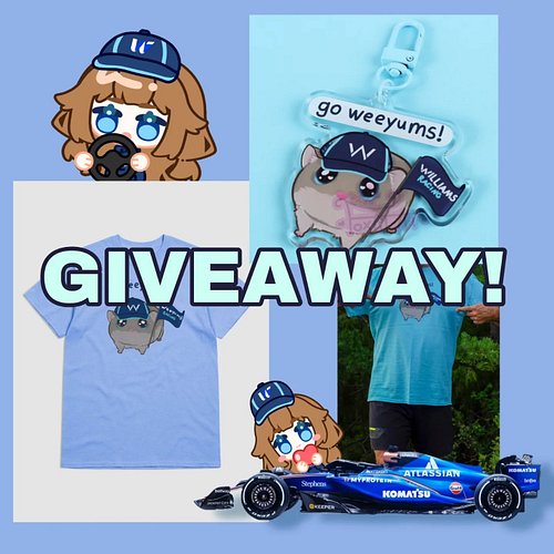 Hello everyone!

I am the artist behind the silly Go weeyums hamster, and am once again hosting a giveaway! This giveaway wil...