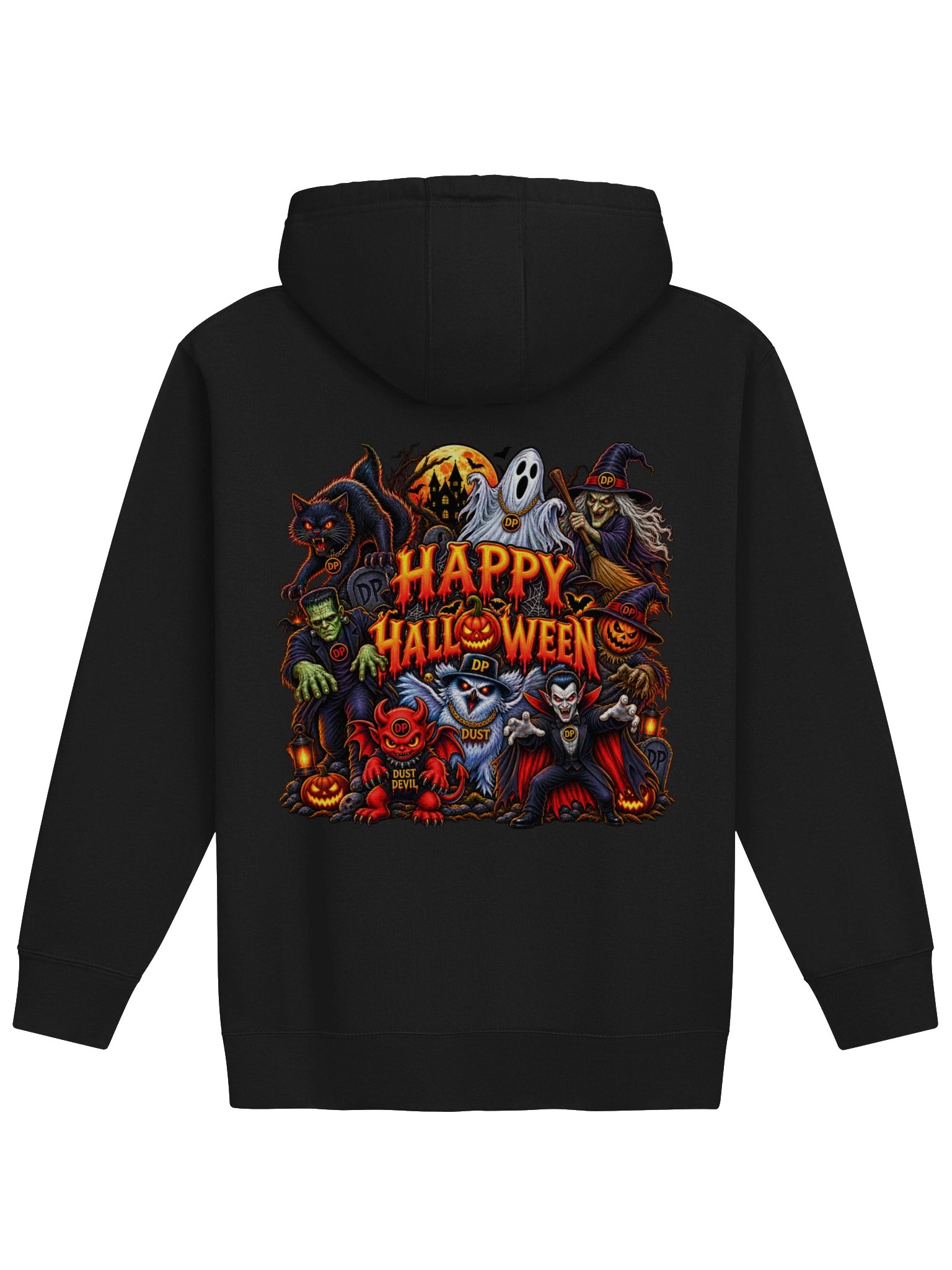 Dust Devil Crew Happy Halloween Heritage Unisex Premium Hoodie product image (26)
