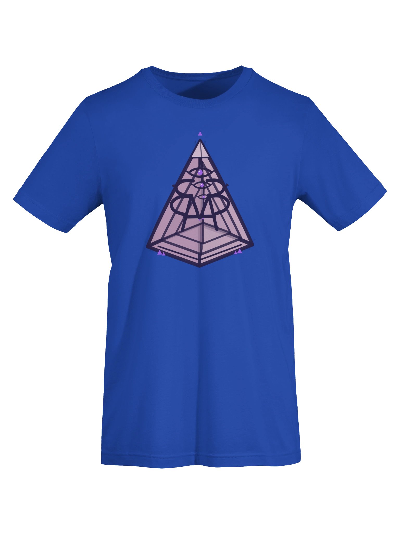 AMP-33 6D Pyramid Tee — Blue product image (5)