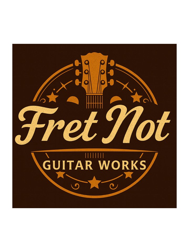 Fret Not Guitar Works Sticker product image (2)
