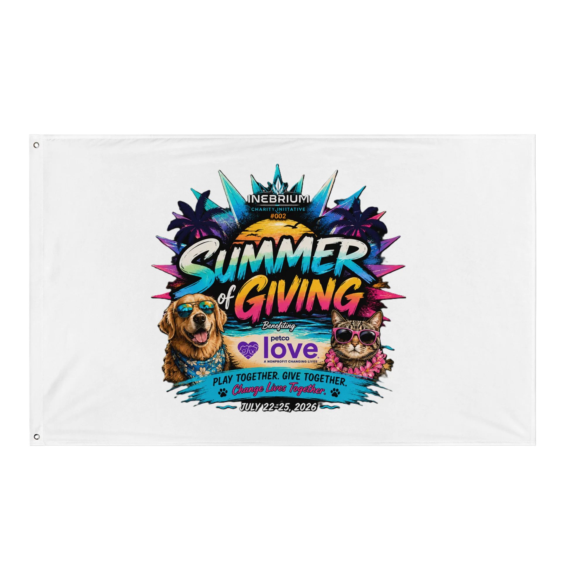 Summer of Giving Charity Flag product image (1)