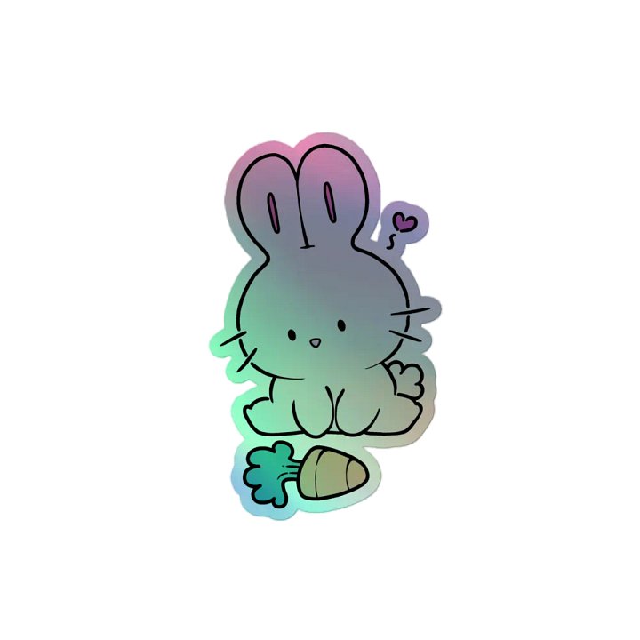 Cute Bwunni Sticker product image (2)