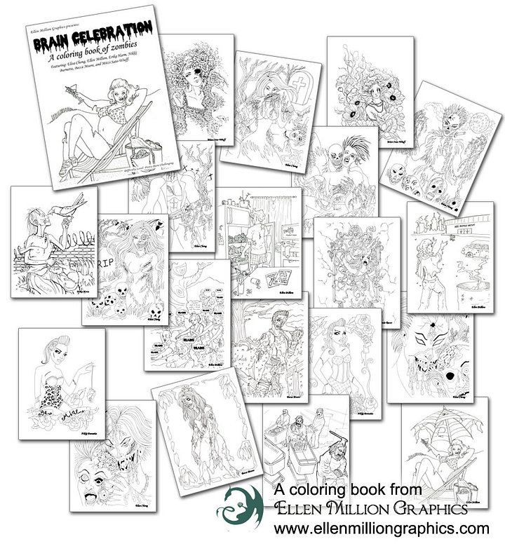 Brain Celebration - Coloring Book product image (2)